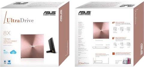Asus Disc-Laufwerk »SDRW-08U5S-U«, (USB 2.0 DVD 8 fachx/CD 24 fachx)