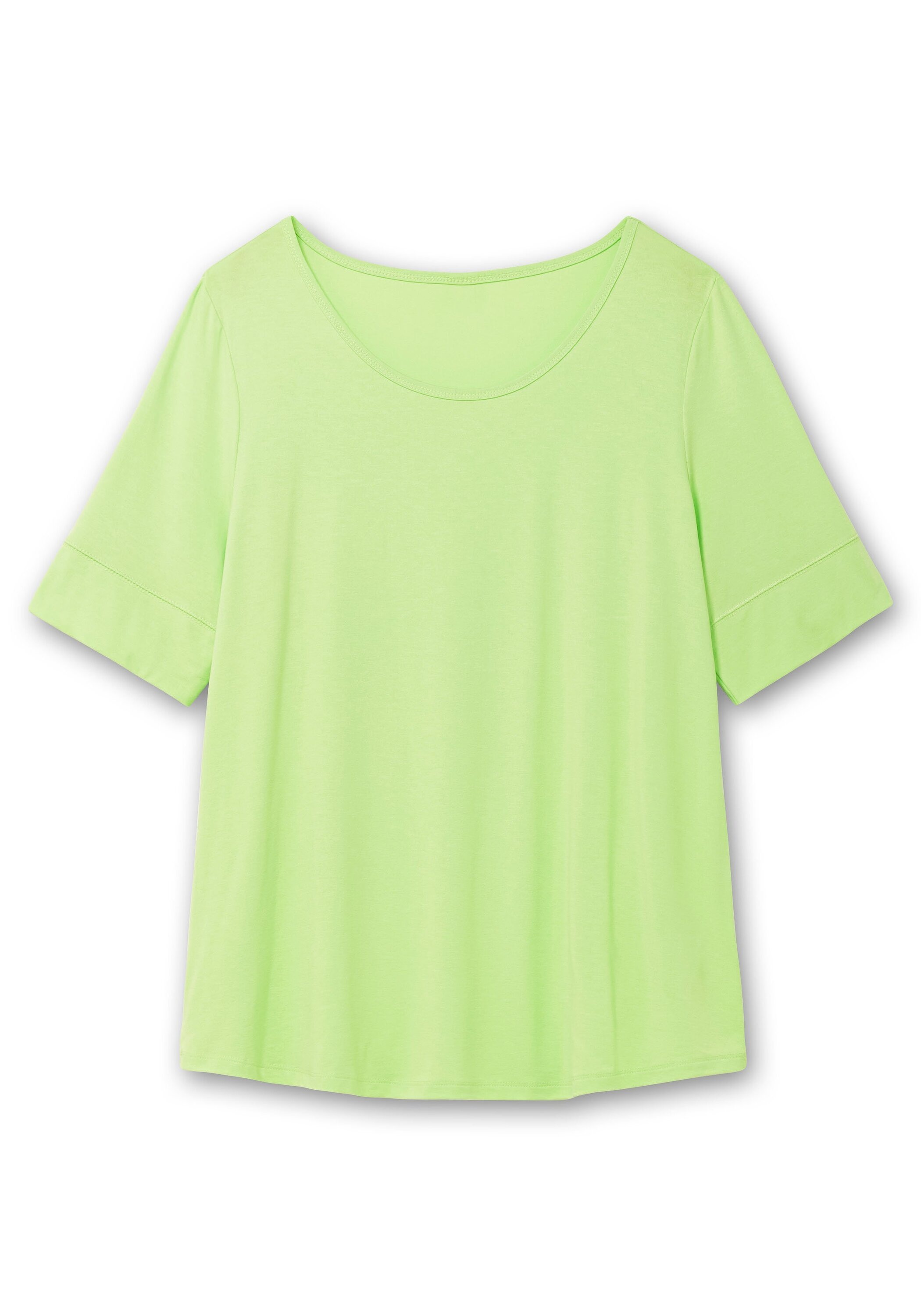 Sheego Rundhalsshirt »Jerseyshirt aus weichem Viskose-Jersey«