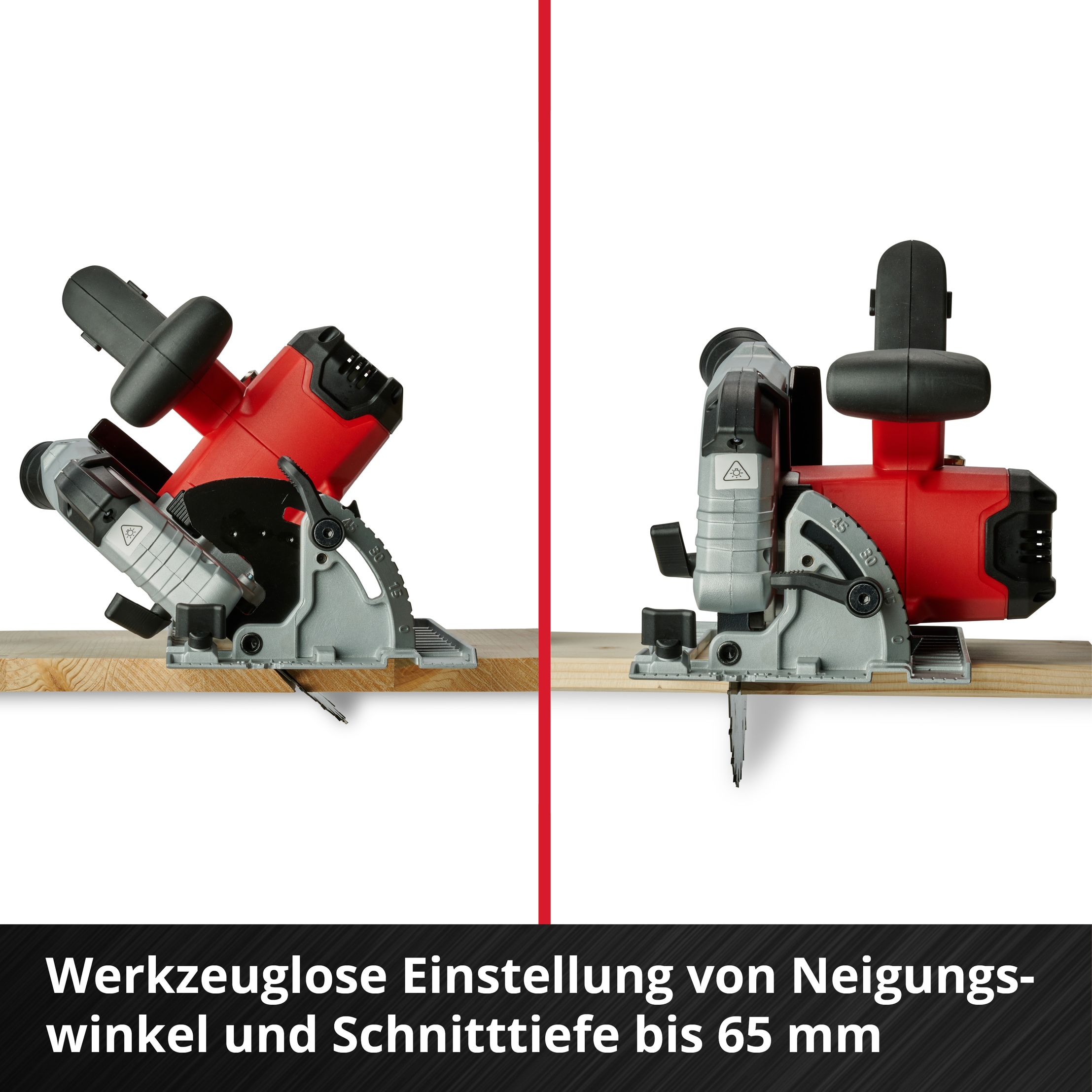 Einhell Akku-Handkreissäge »TP-CS 18/190 Li BL-Solo«