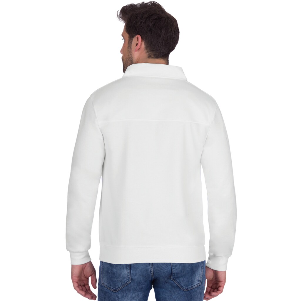 Trigema Sweatshirt »TRIGEMA Sweatshirt mit Reißverschluss«