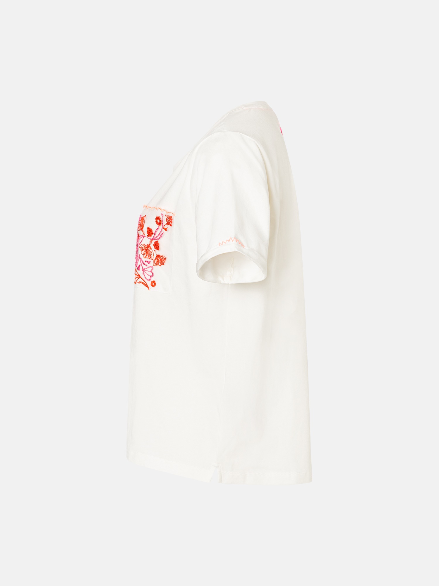 Lieblingsstück T-Shirt »TuliaL« mit verzierter Brusttasche, Rundhals, bestickt