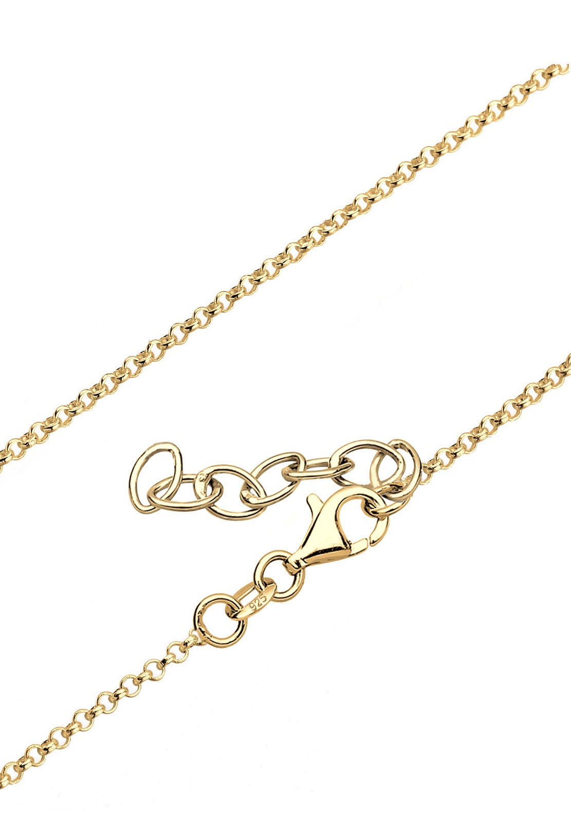 Elli Kette mit Anhänger »Halskette Kompass Traveler Symbol 925 Sterling Silber«
