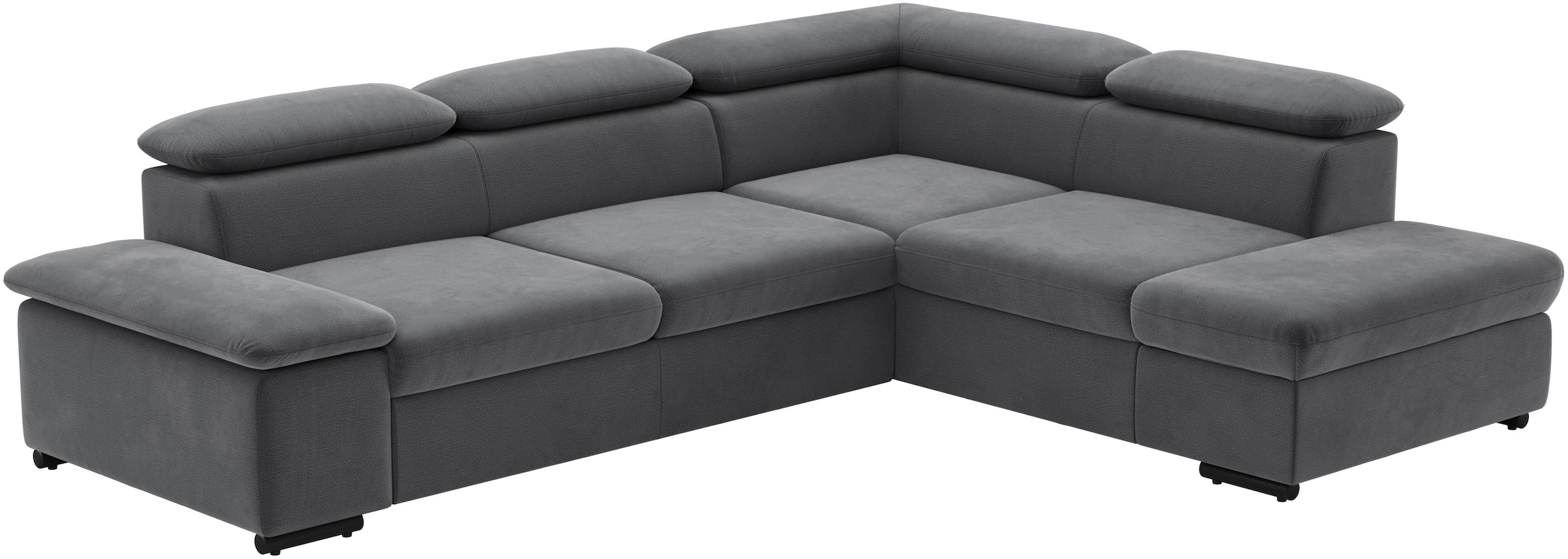 sit&more Ecksofa »Alcudia L-Form«, wahlweise mit Bettfunktion