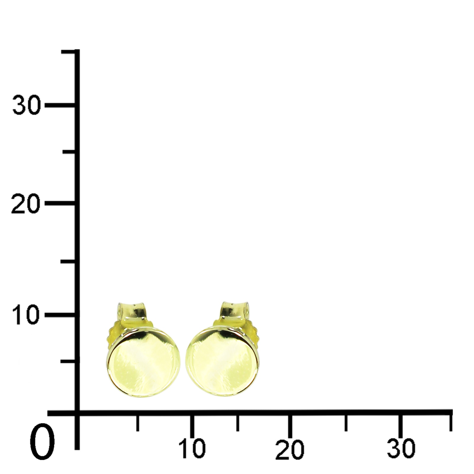 OSTSEE-SCHMUCK Paar Ohrstecker »- Liva - Gold 333/000 -,«