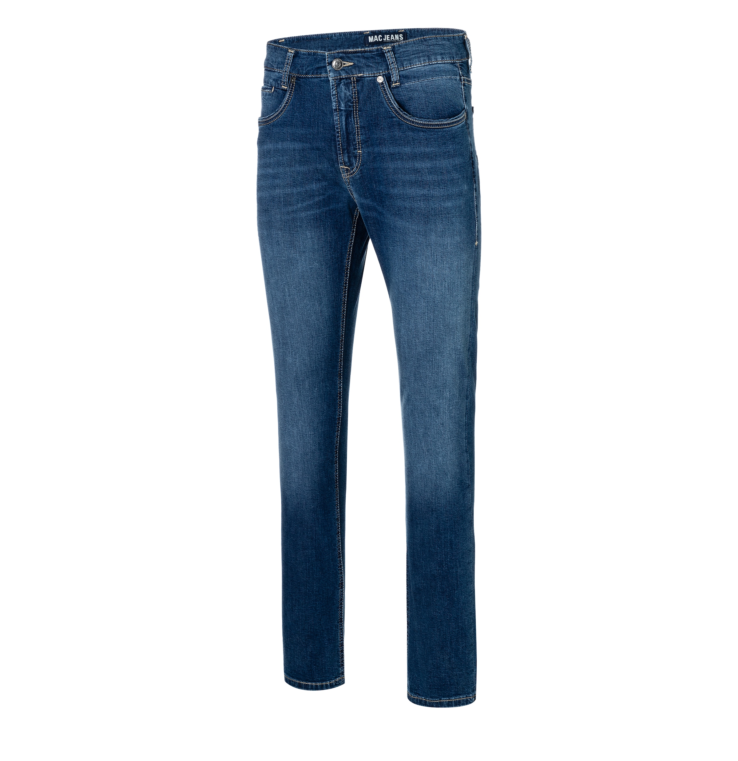 MAC Slim-fit-Jeans »Arne-Pipe light«, schmaler figurbetonender Schnitt