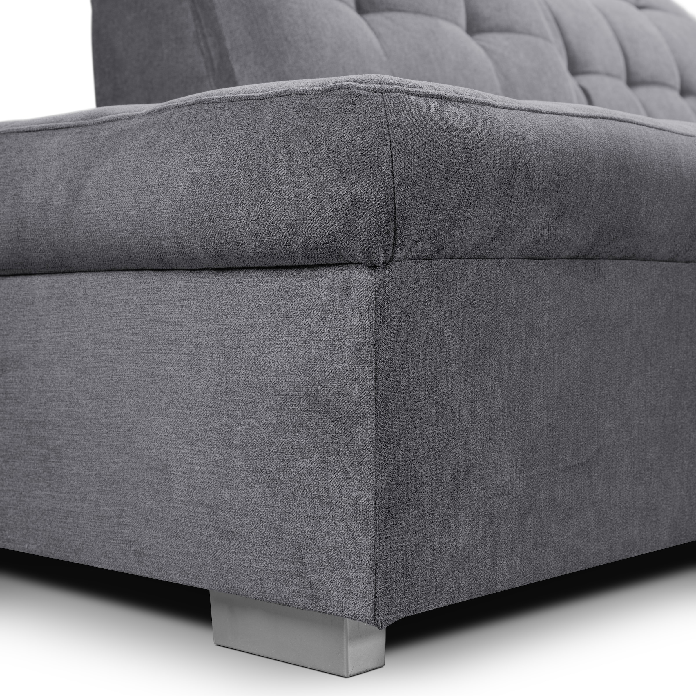 WERK2 Wohnlandschaft »Kordula-New U-Form«, Sofa in U-Form mit Schlaffunktion & Bettkasten, Schlafcouch
