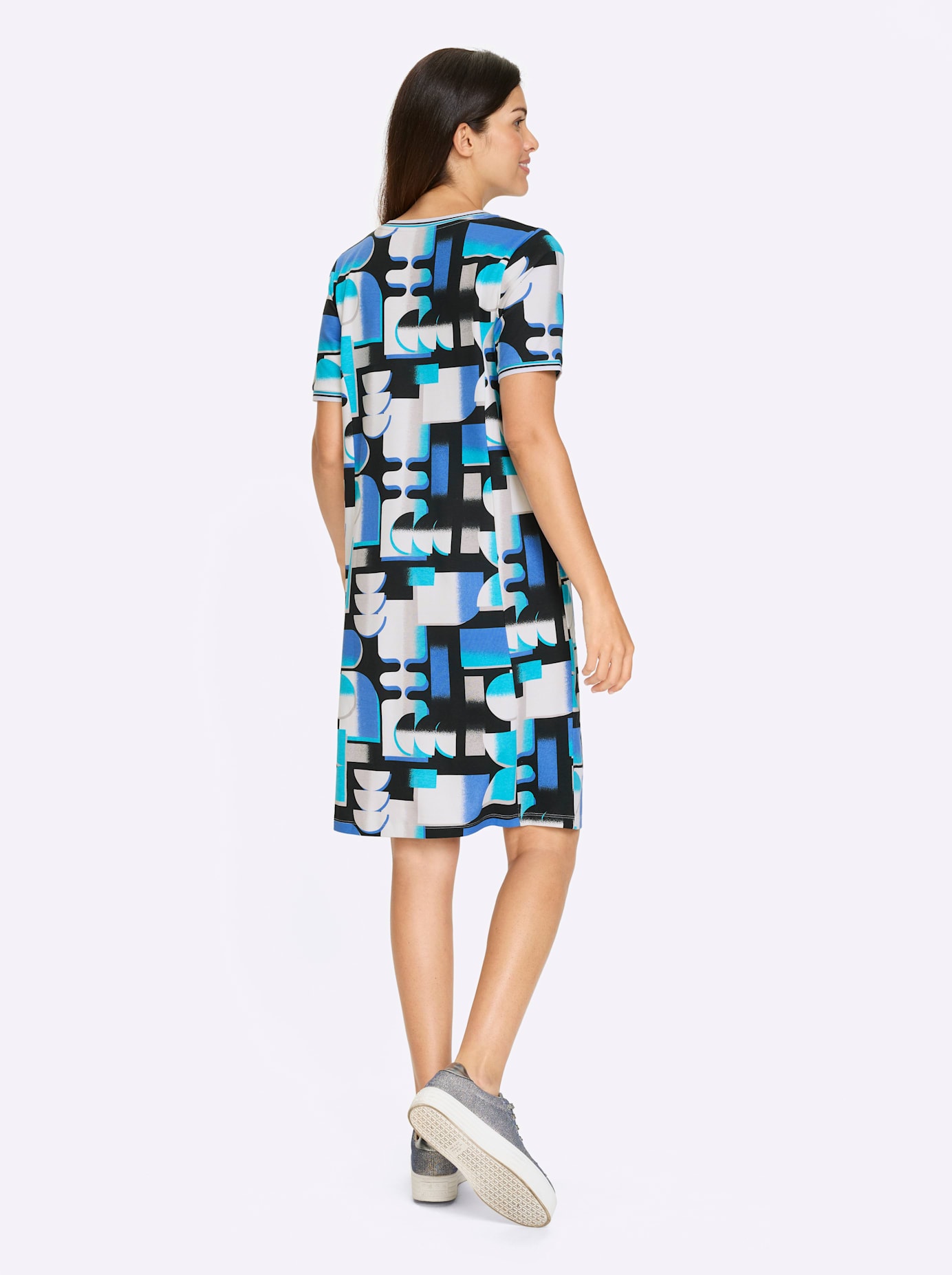 Classic Basics Sweatkleid »Jersey-Kleid« Nahttasche