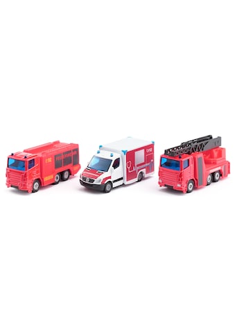 Spielzeug-Krankenwagen »SIKU Super, Notruf Set (6326)«