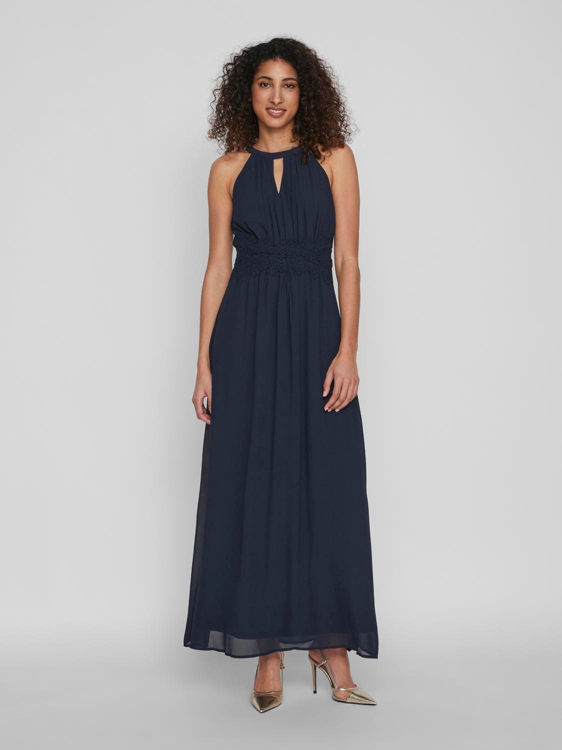 Vila Maxikleid »VIMILINA HALTERNECK MAXI DRESS - NOOS«