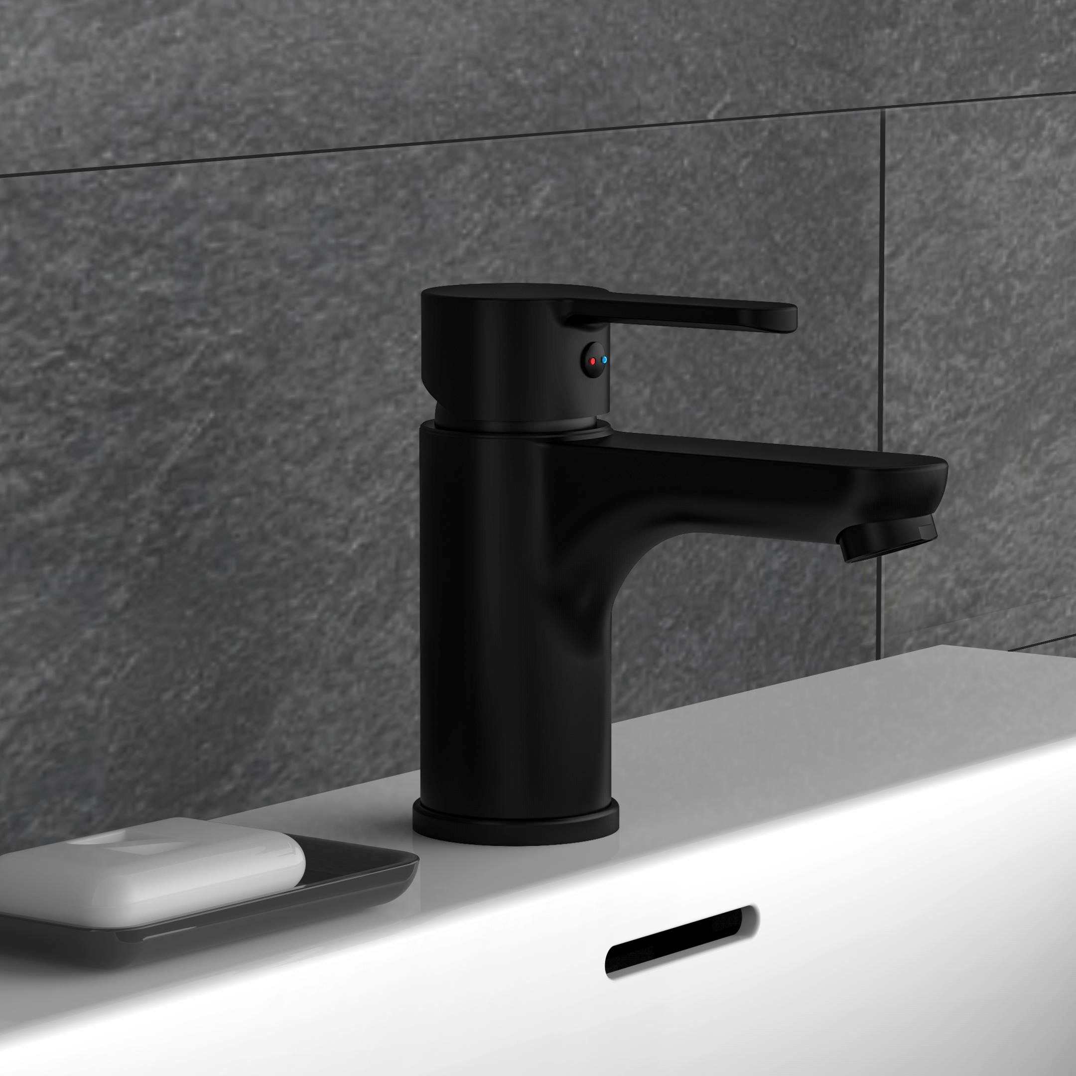 Schütte Badarmatur »3-teilige Serie DENVER« Set,  geräuscharm, Marken-Mischdüse