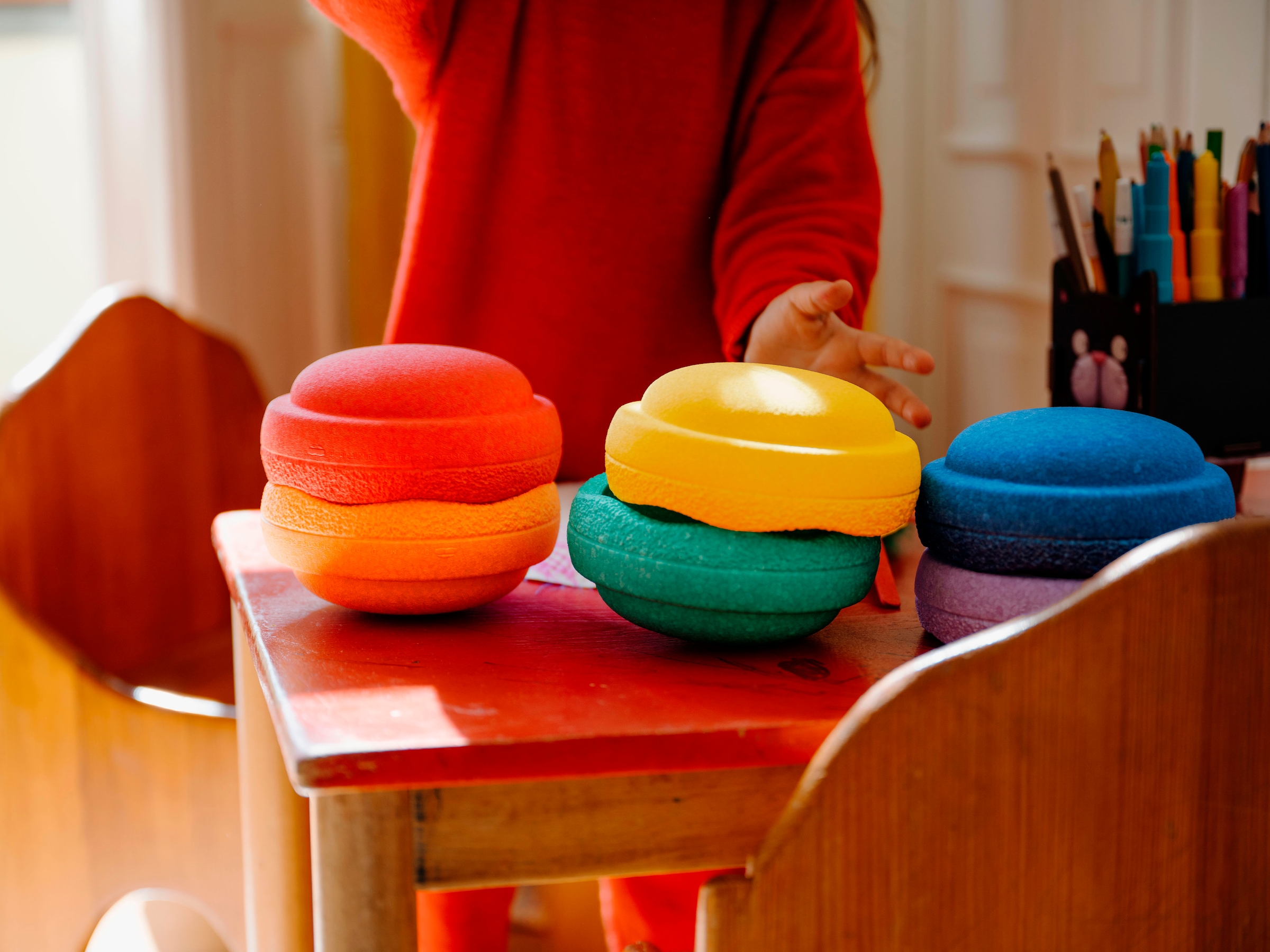 Stapelstein Balancetrainer »Stapelstein® Original Mini rainbow classic«