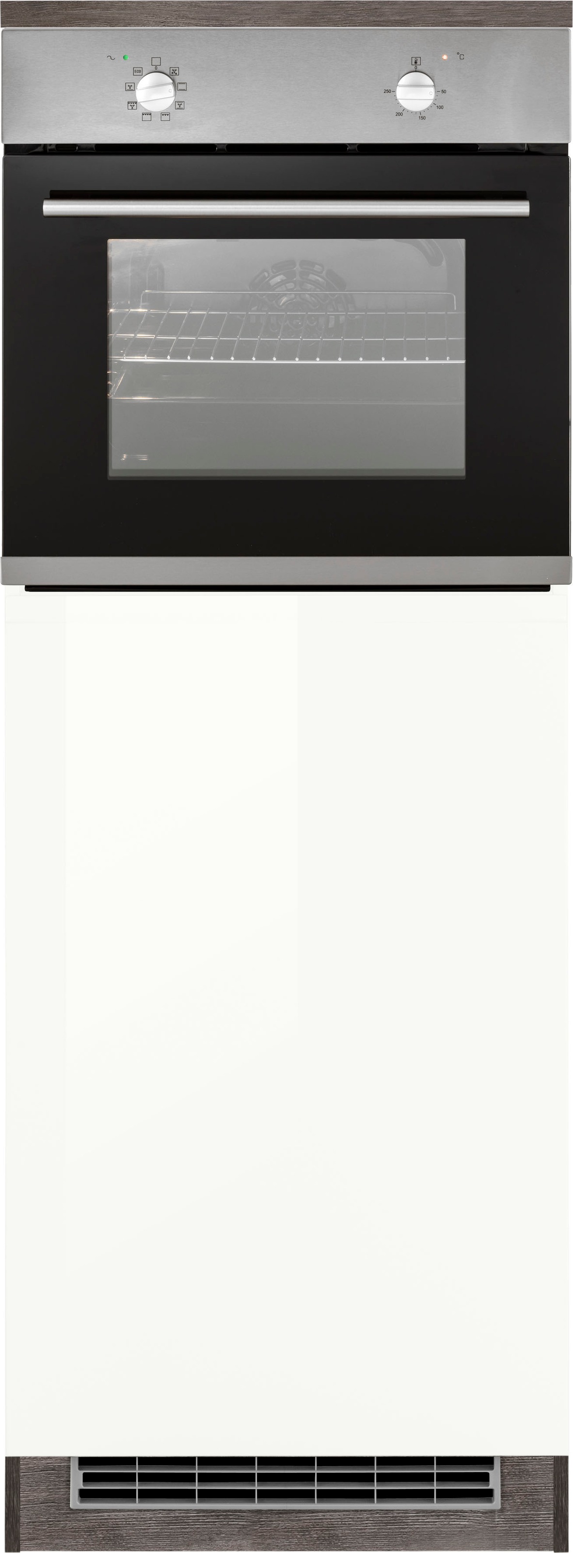 KOCHSTATION Backofenumbauschrank »KS-Virginia«, 165 cm hoch, 60 cm breit, Nische für Ofen B/H/T: 56/59/55 cm, 1 Tür