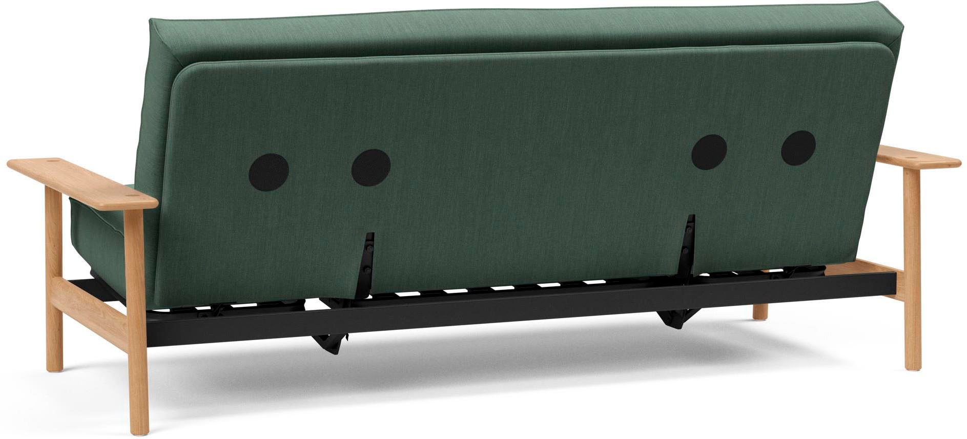 INNOVATION LIVING ™ Schlafsofa »Balder Sofa, Bettfunktion, Relaxsofa, Design mit hohem Komfort«, Rückenlehne 3-fach verstellbar, Dauerschläfer
