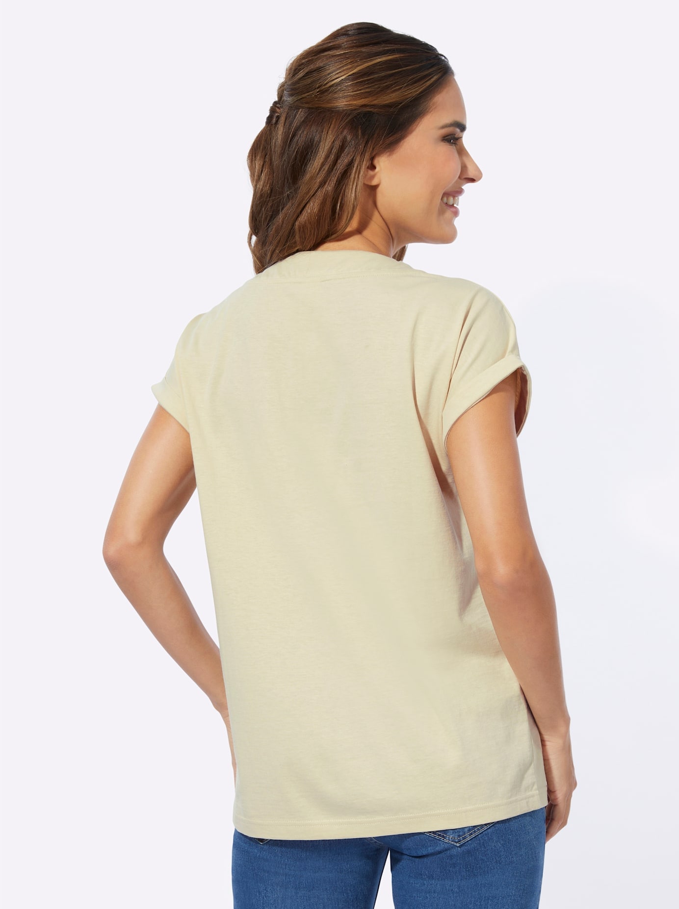 Classic Basics Rundhalsshirt »Kurzarm-Shirt«, (1 tlg.)