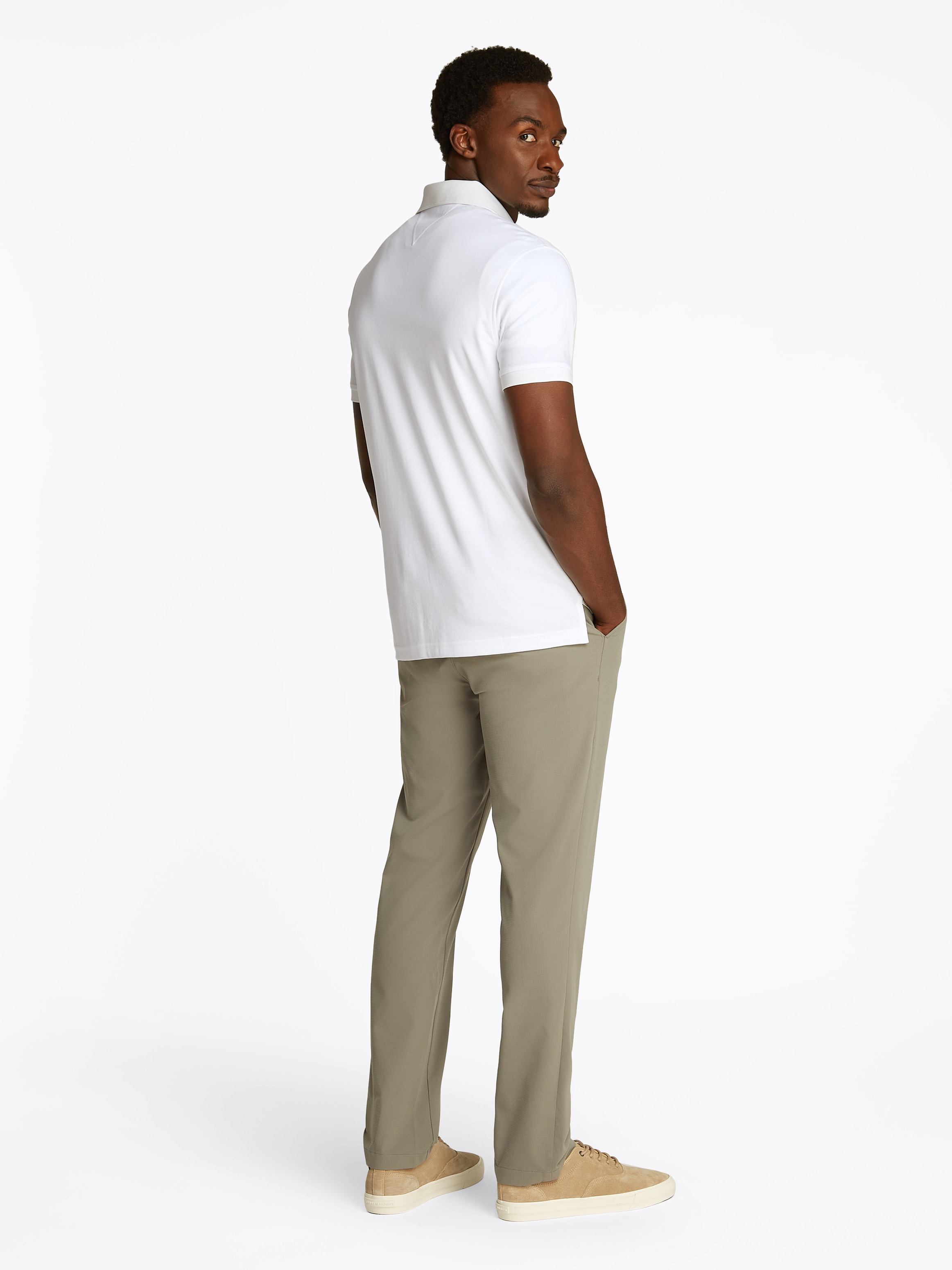 Tommy Hilfiger Poloshirt »PERFORMANCE OXFORD ZIP REG POLO«