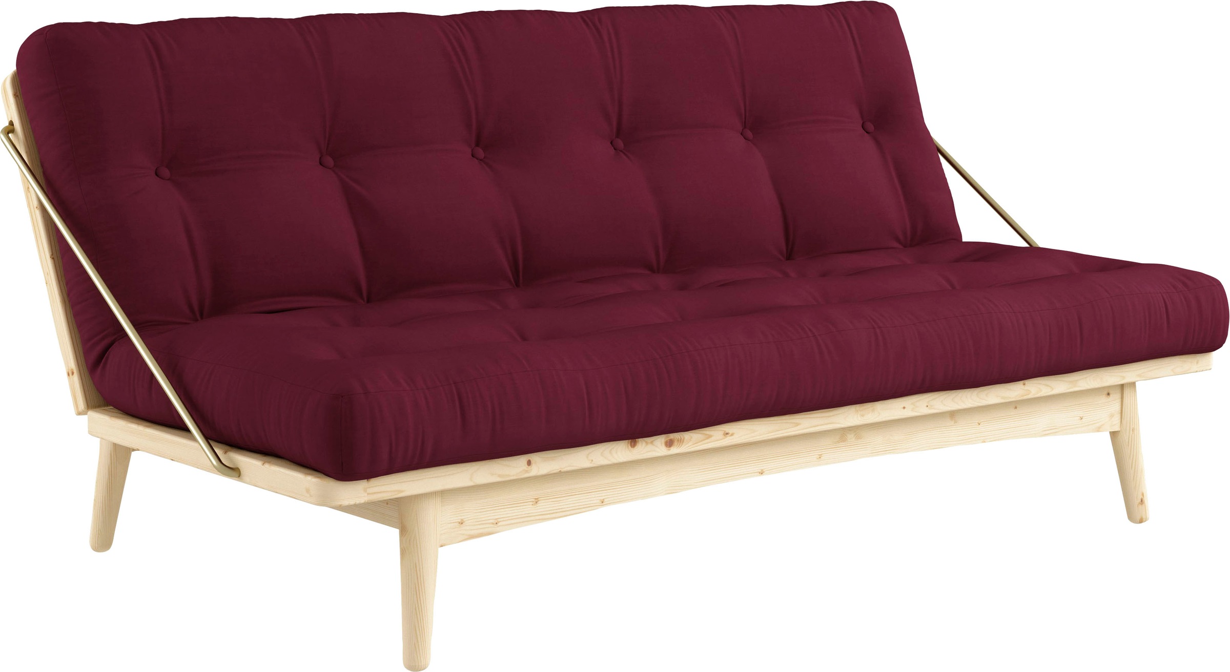 Karup Design Schlafsofa »Folk«, aus massiven Kiefernholz, inkl. Futonmatratze