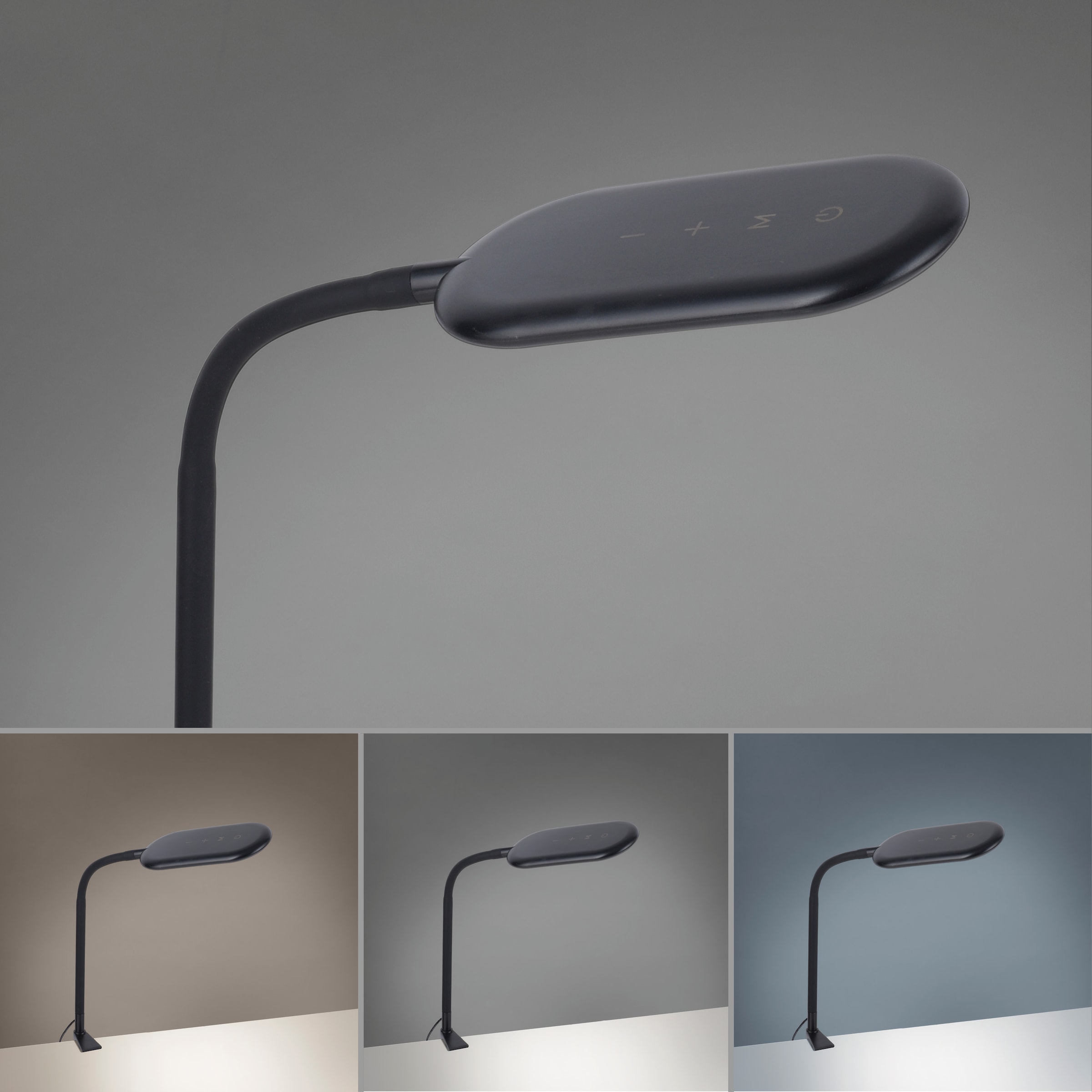 JUST LIGHT Klemmleuchte »KELLY«, 1 flammig, Leuchtmittel LED-Board | LED fest integriert, LED, CCT - tunable white, dimmbar über Touchdimmer