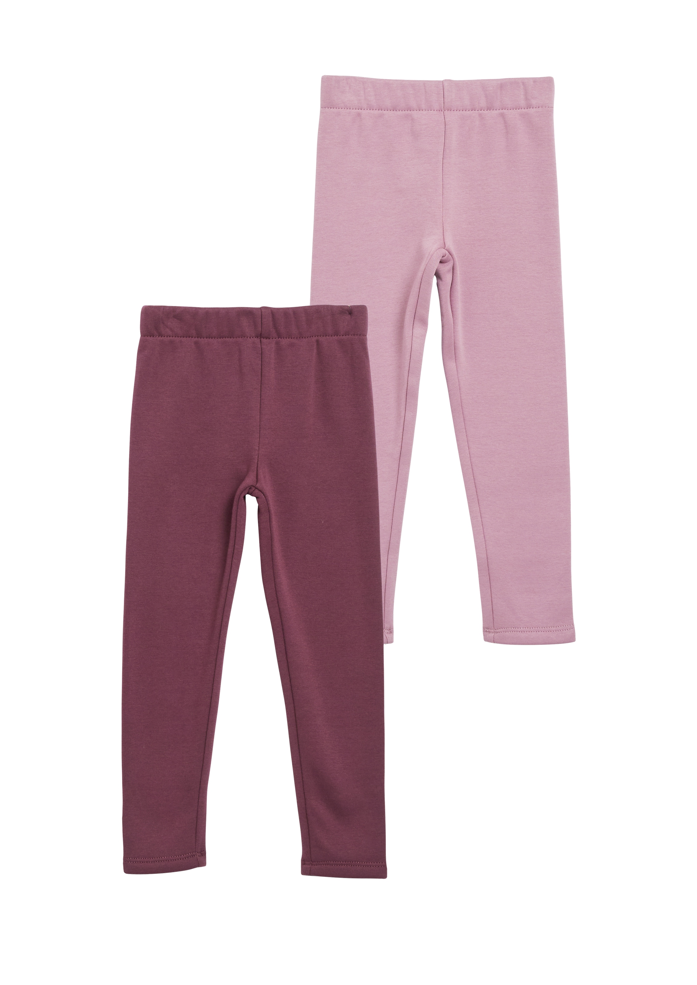 s.Oliver Junior Thermoleggings  Weiche Fleece-Qualität im Materialmix / für Girls / 2er Pack