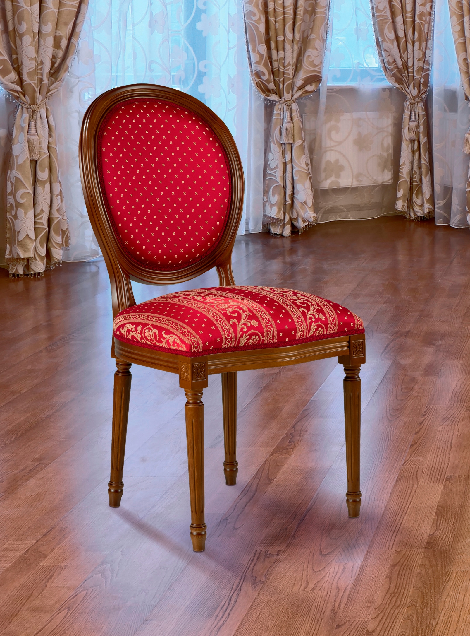 Home affaire Stuhl »Stühle Anna«, 1 St., Baumwolle-Polyester, Breite 52 cm