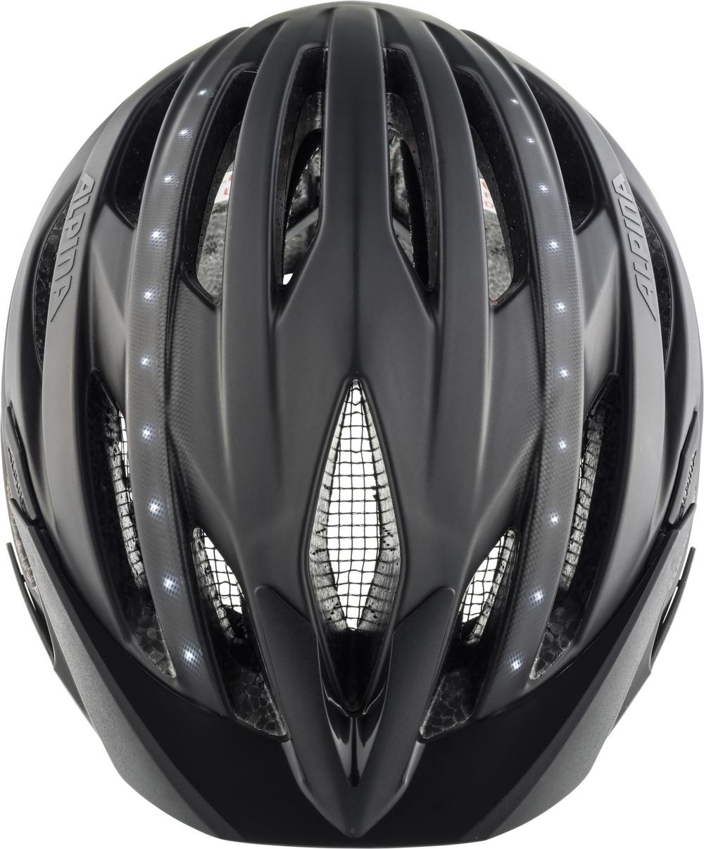 Alpina Sports Fahrradhelm »City- Helm Haga LED schwarz«