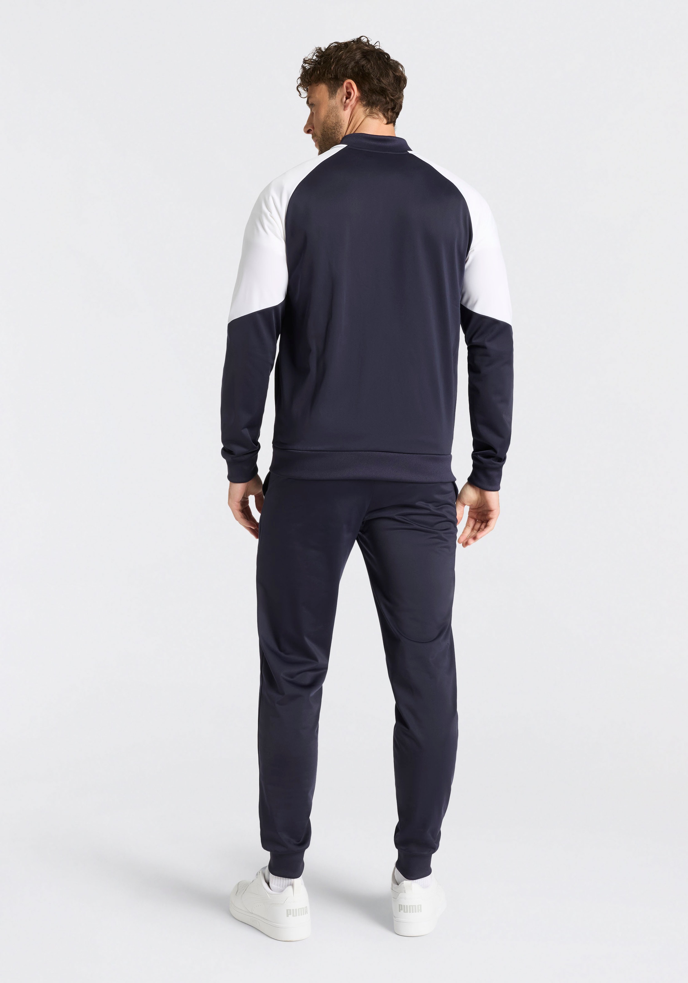 PUMA Trainingsanzug »POLY BASEBALL SUIT« 2 tlg. ohne Kapuze, Regular Fit