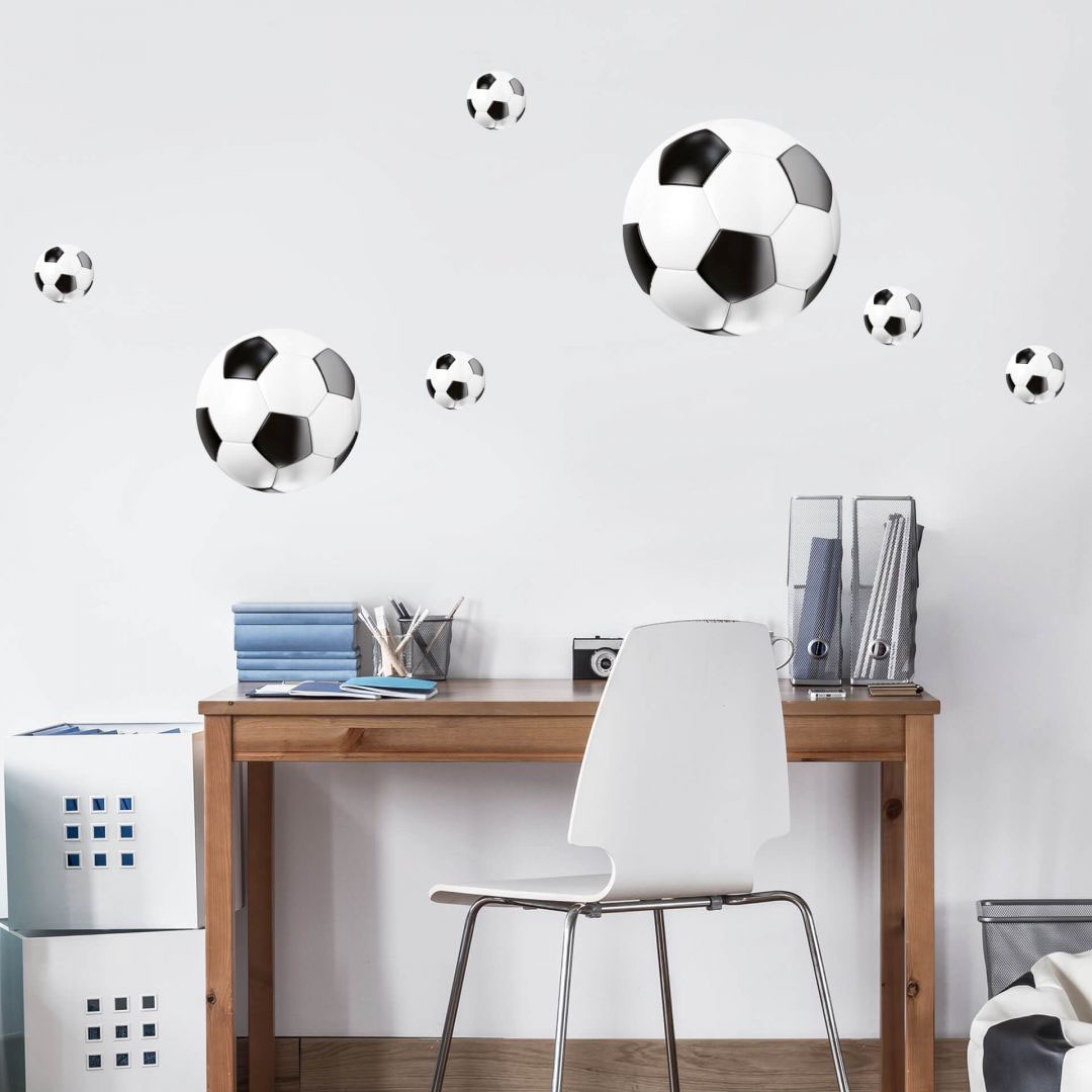 Wall-Art Wandtattoo »Fußball Set Fußbälle«, bei OTTO kaufen St.) (1