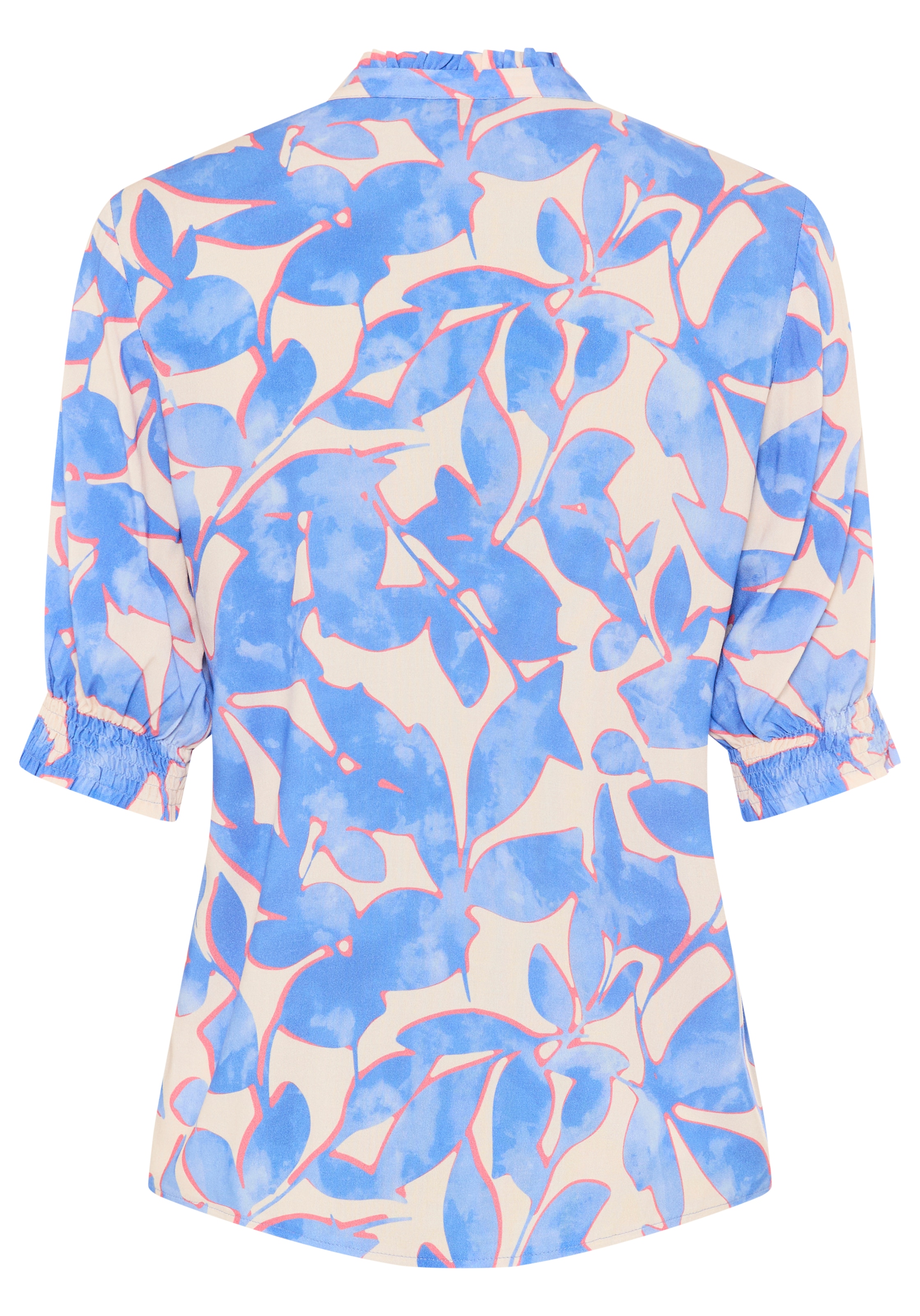 Laura Scott Druckbluse bedruckte Bluse, femininer Stil, leichtes Webmaterial, aus Viskose