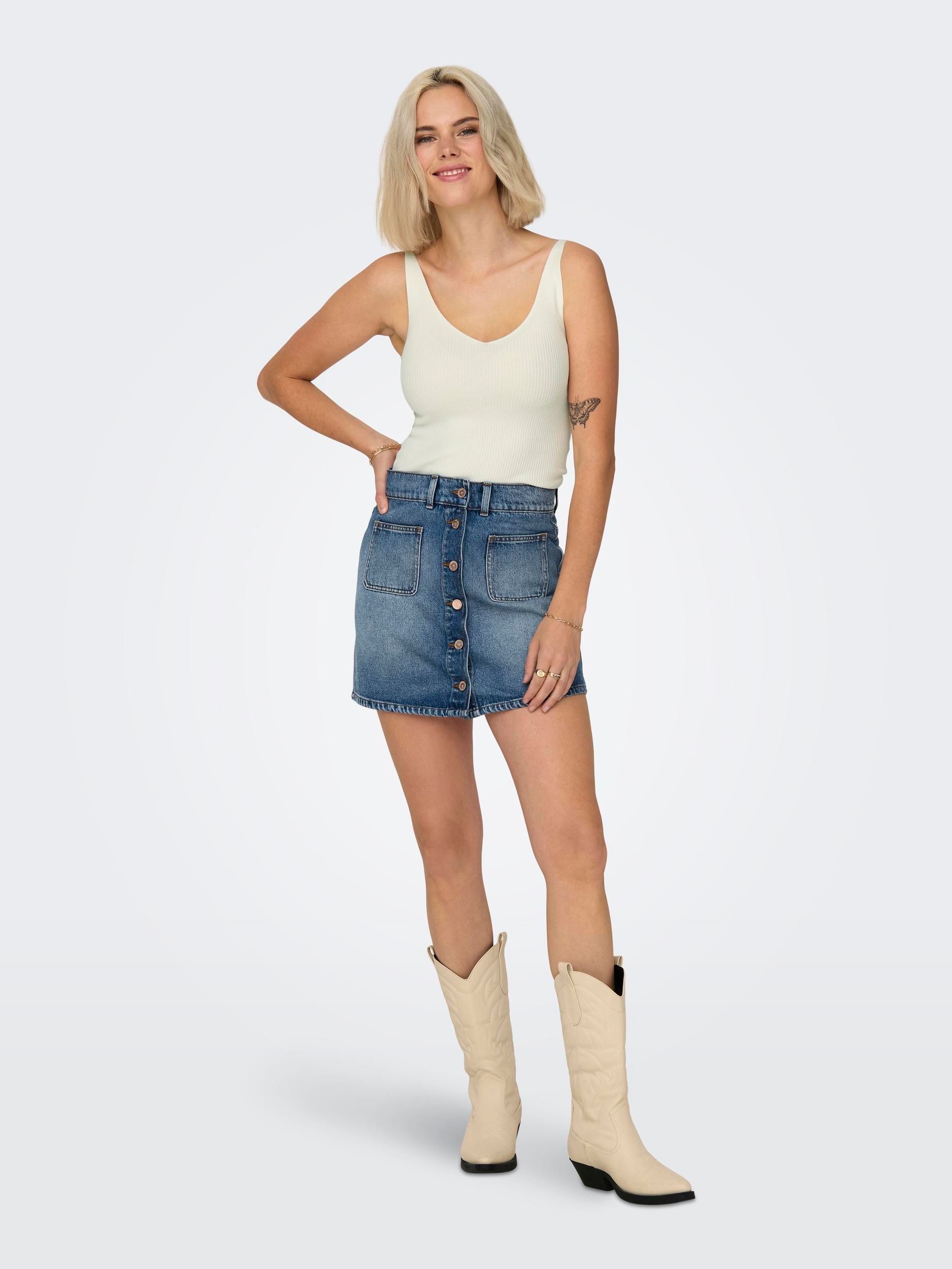 JDY Stricktop »JDYNANNA S/L TOP KNT NOOS«