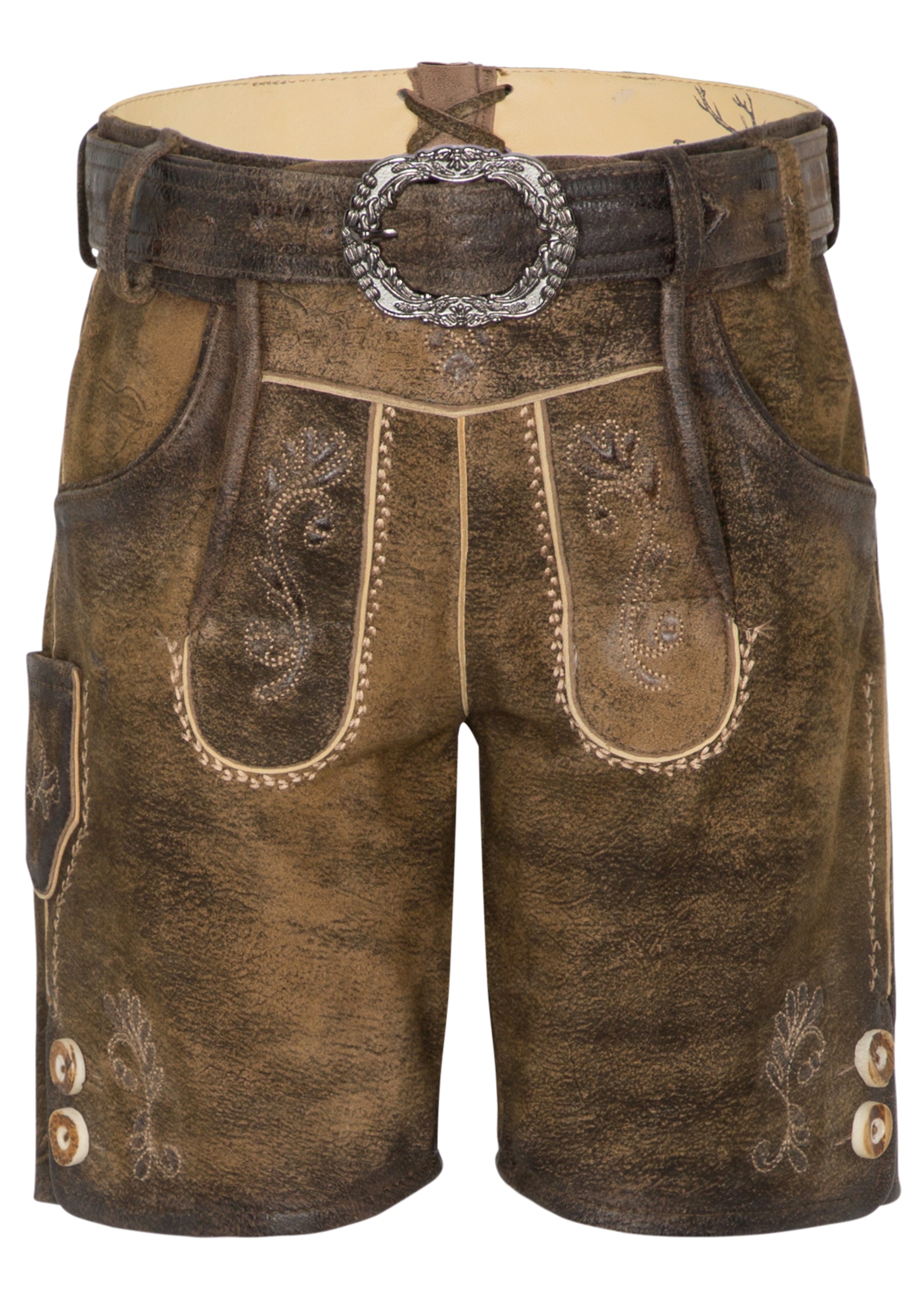 Spieth & Wensky Kinder Lederhose Horn