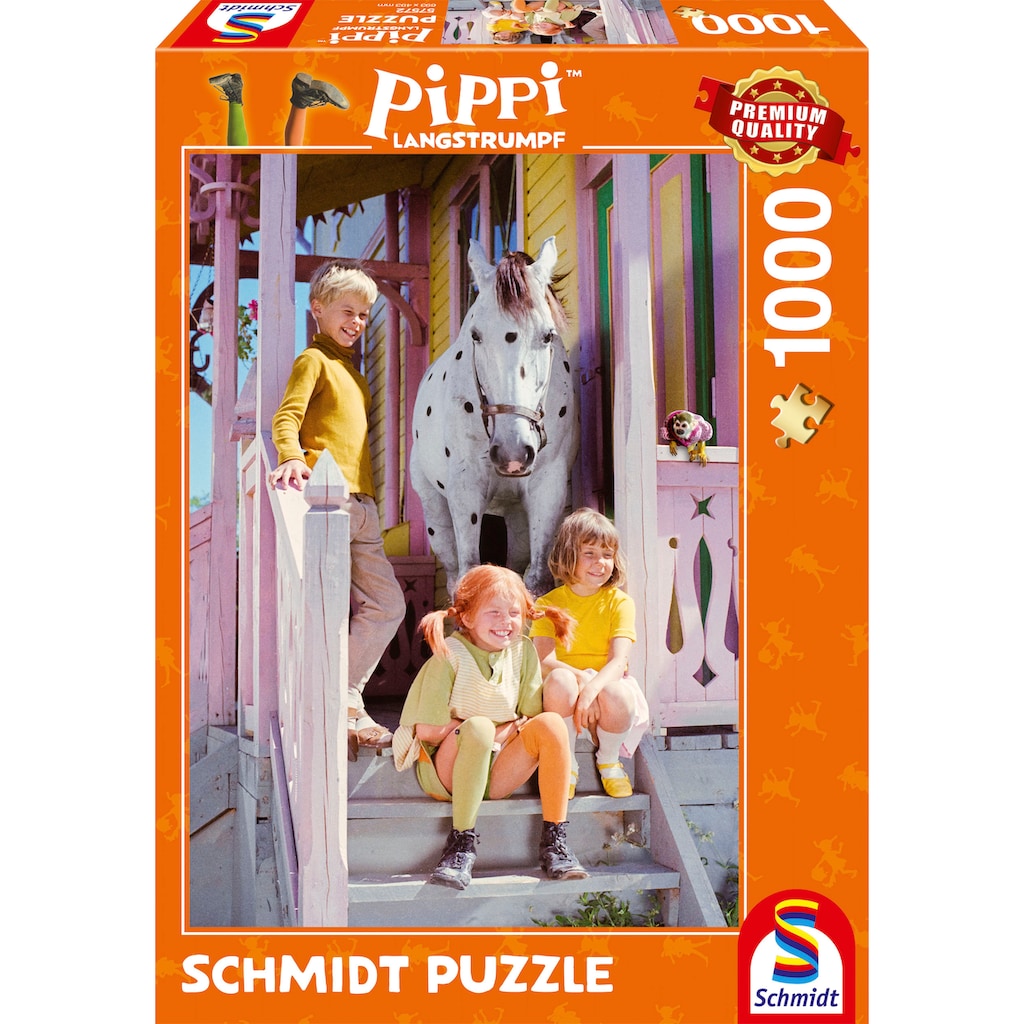 Schmidt Spiele Puzzle »Pippi Langstrumpf, Pippi und ihre Freunde«
