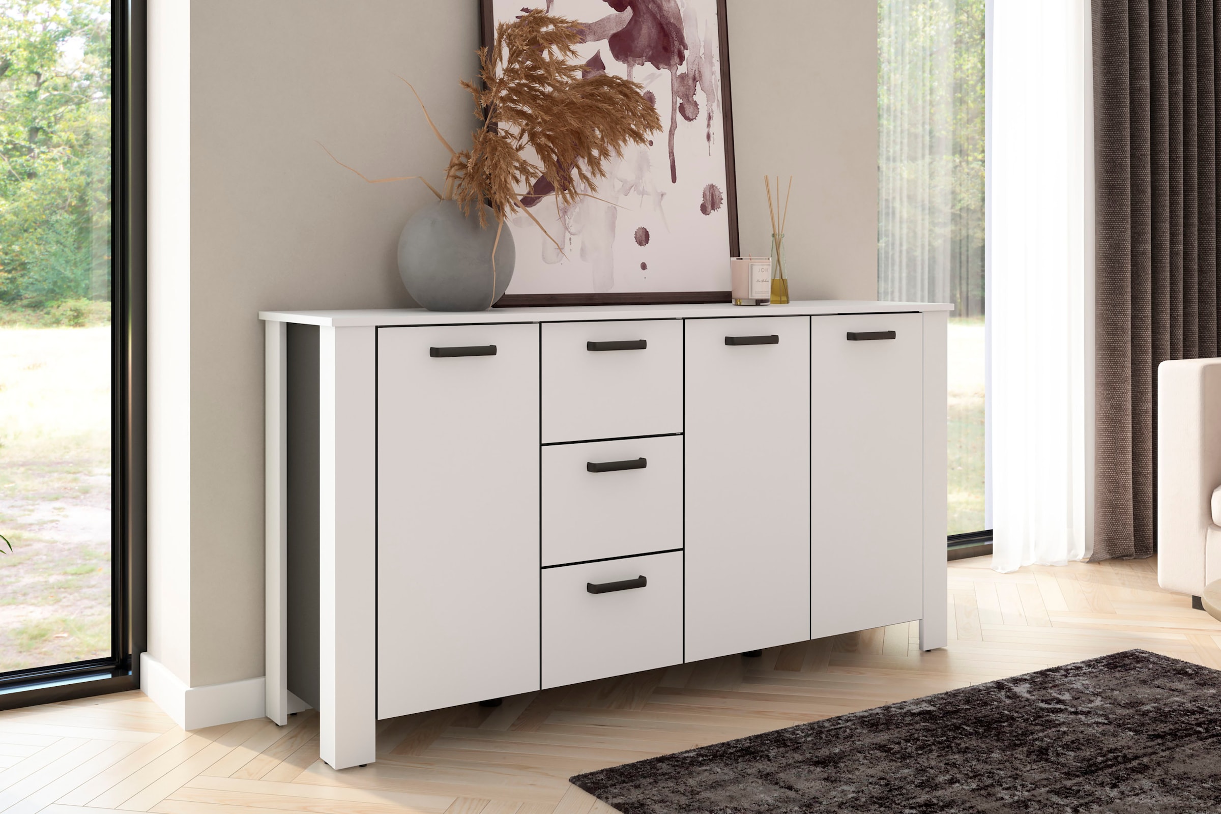 byLIVING Sideboard »Faro« 1 Stk. tlg. moderne Kommode in verschiedenen Farben verfügbar, 160cm.