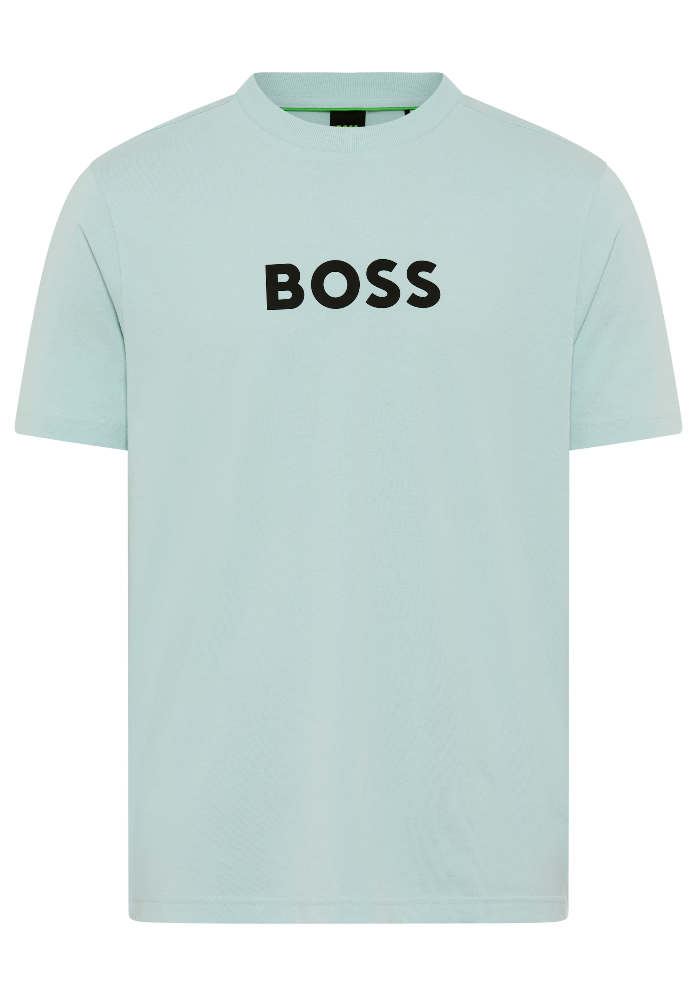 BOSS GREEN T-Shirt Rundhalsausschnitt, Regular Fit, Boss-Logodruck
