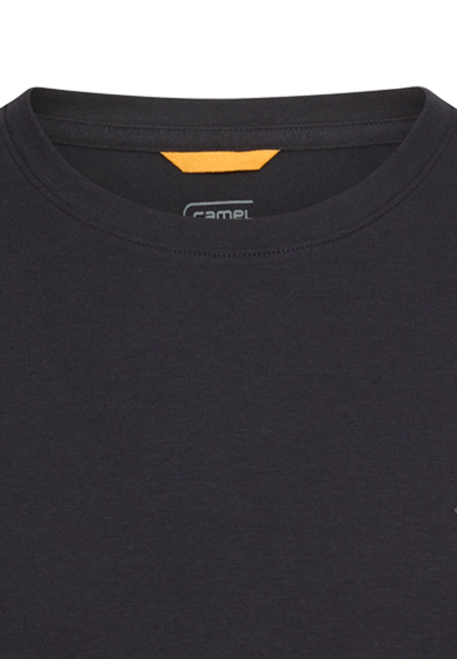 camel active T-Shirt mit Logo-Stickerei