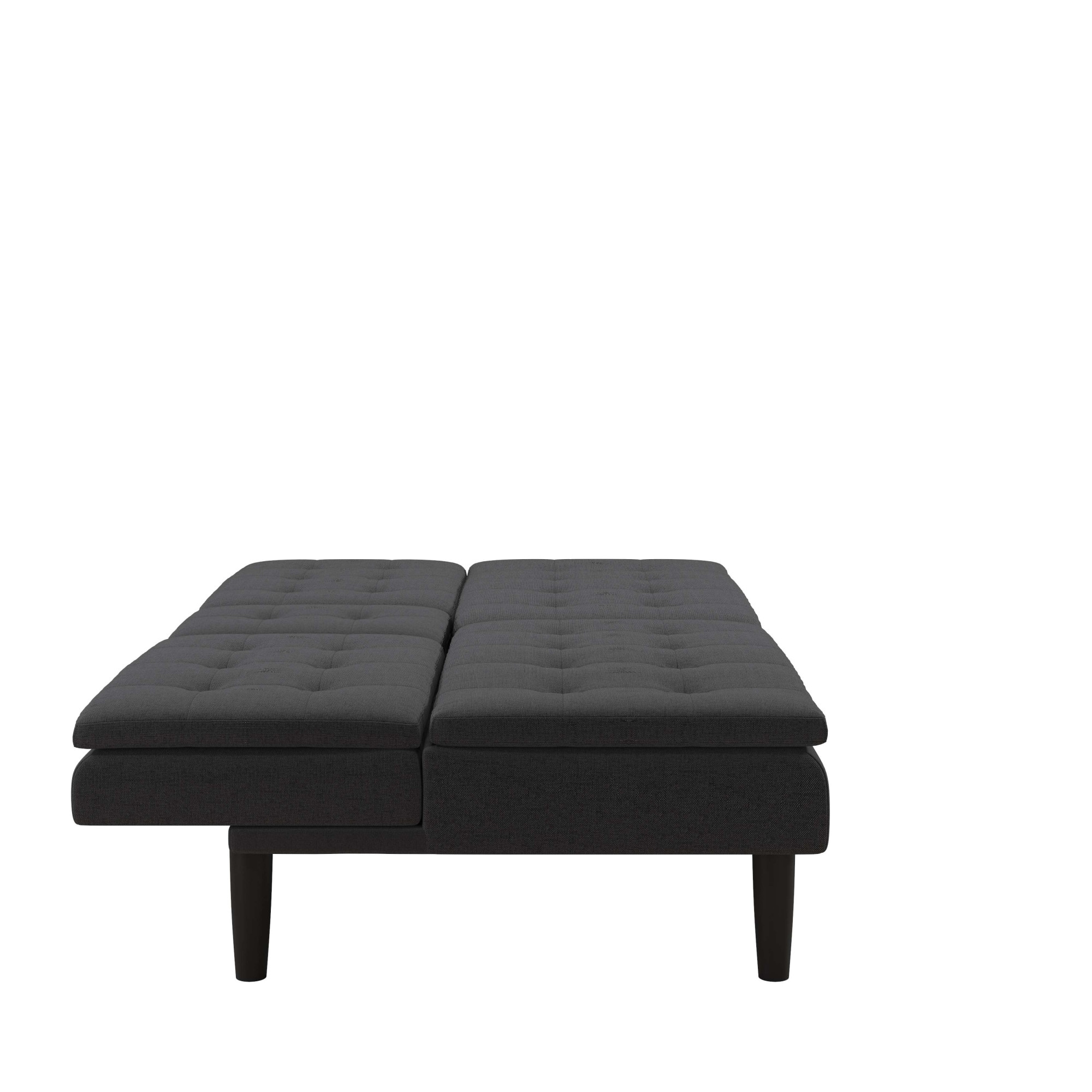 Dorel Home Schlafsofa »MAINE, Kinosofa mit Relax- und Bettfunktion, 2 Getränkehalter,«, Liegefläche 190 x 110 cm, Webstoff und Kunstleder