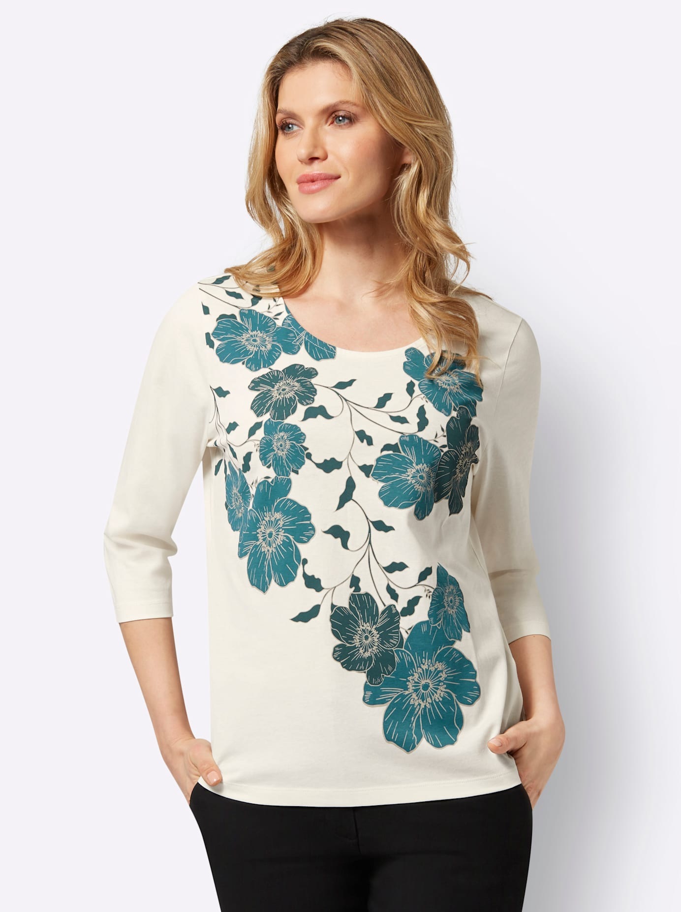 Classic Basics Rundhalsshirt »Rundhals-Shirt«, (1 tlg.)