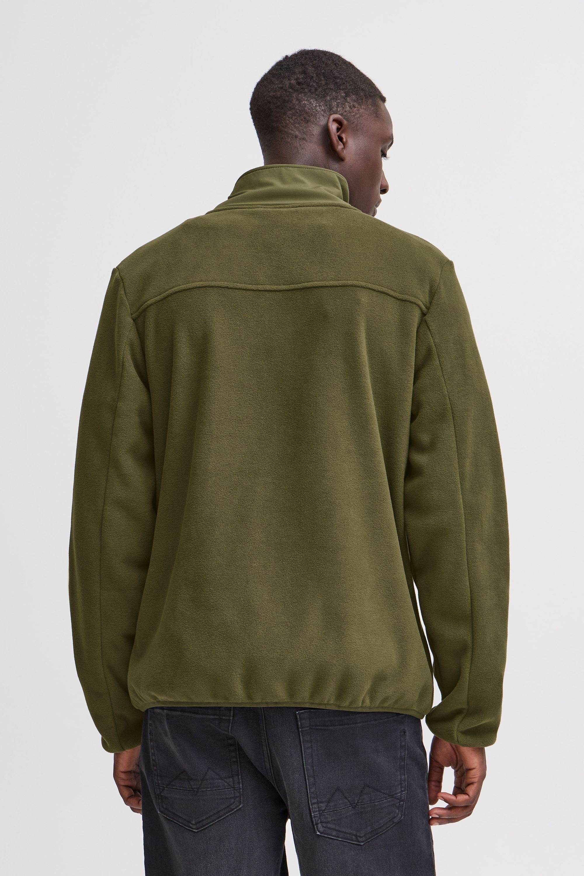 Blend Fellimitatjacke »Fellimitatjacke BHBROOKS Sweatshirt zipp thru«