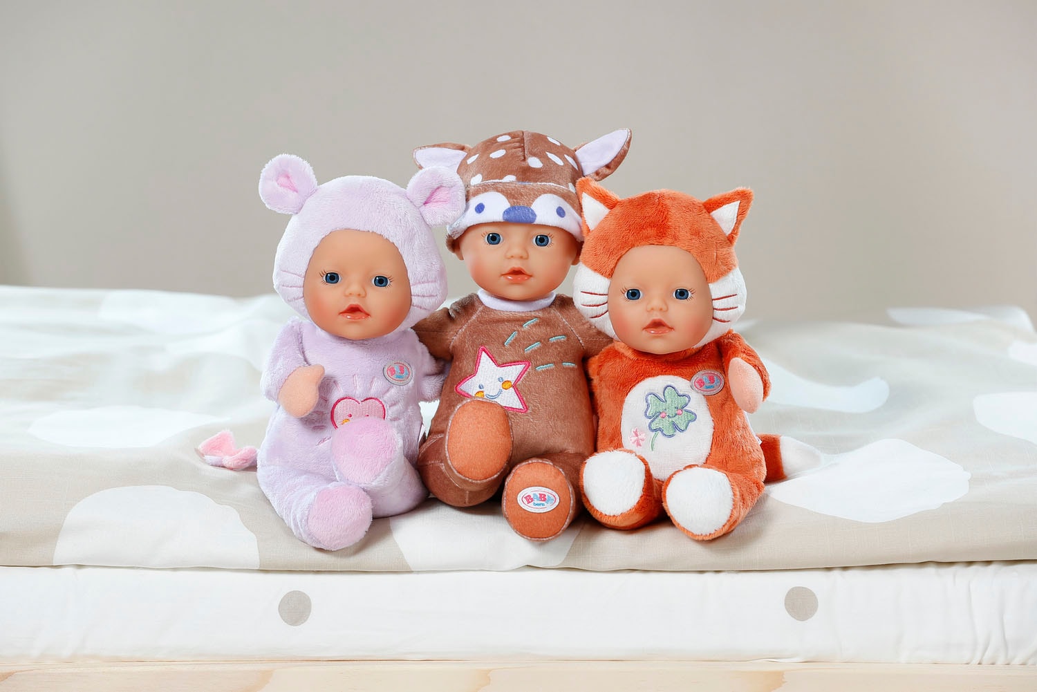 Baby Born Babypuppe »for babies Sleepy Reh, 30 cm«, mit Rassel im Inneren