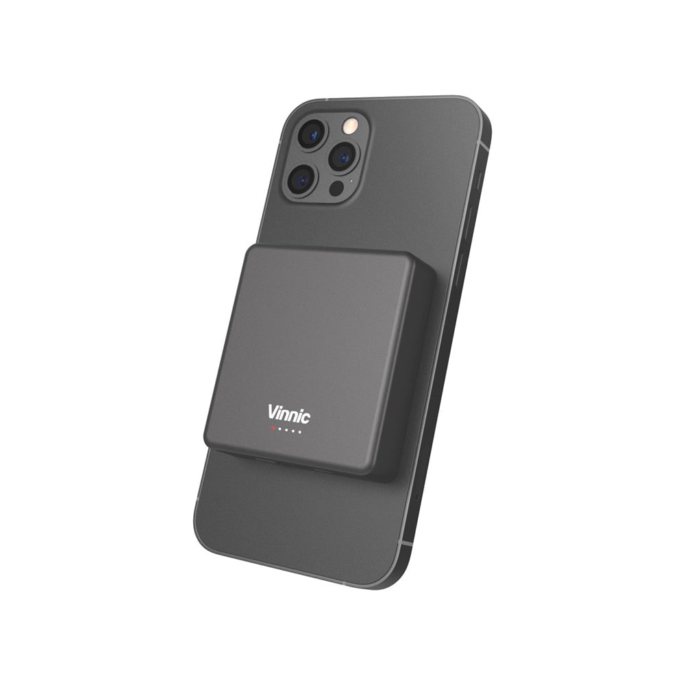 Vinnic Powerbank »MANA Magnetic Wireless Powerbank 8.000mAh«, Vinnic MANA Magnetic Wireless Powerbank 8.000mAh,blue