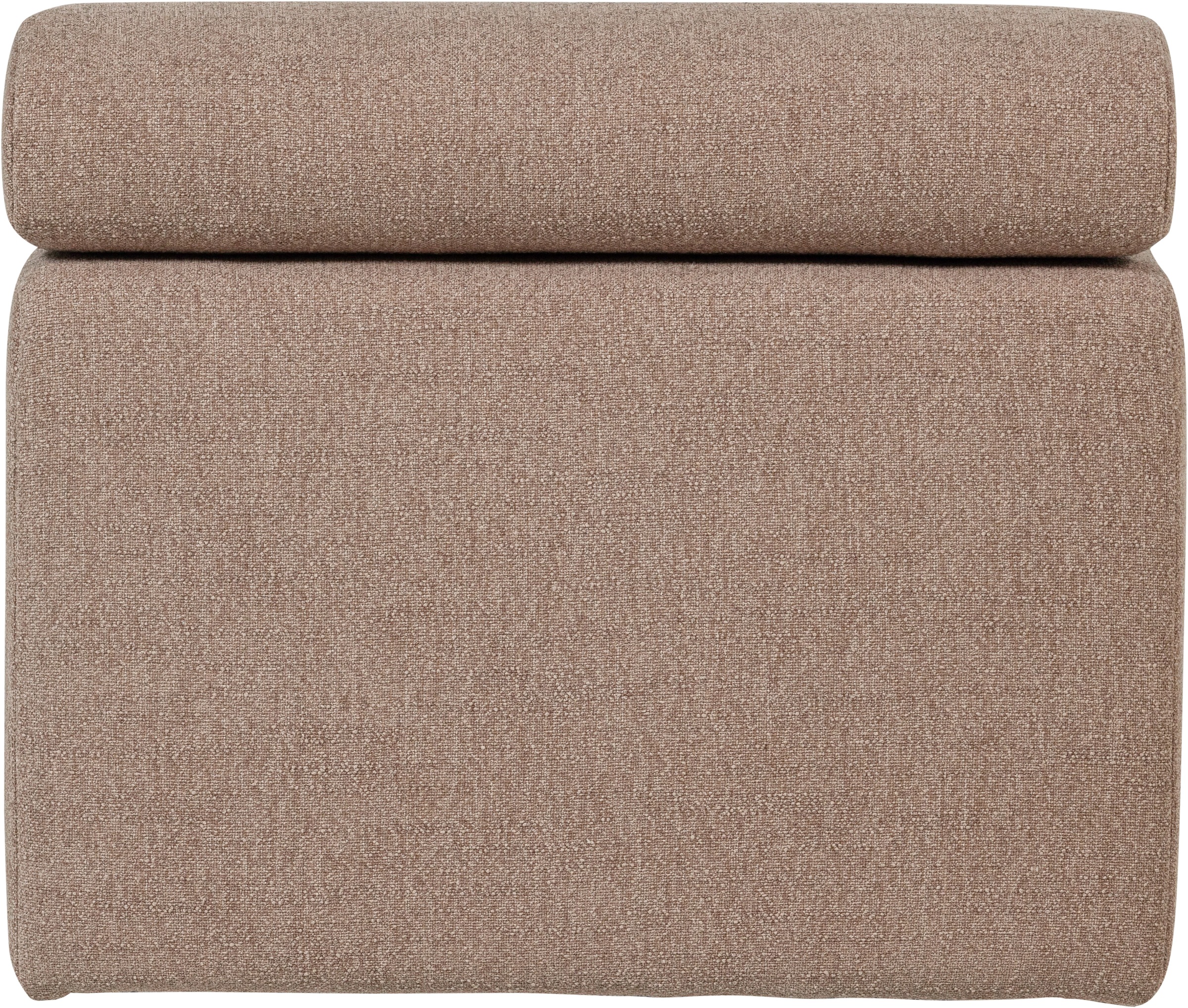 WOOOD Sofa-Mittelelement »Novi Bezug mit verstellbarer Nackenstütze B 82 x T 113 x H 86 cm« Tragkraft 120 kg, Maximale Verschleißfestigkeit