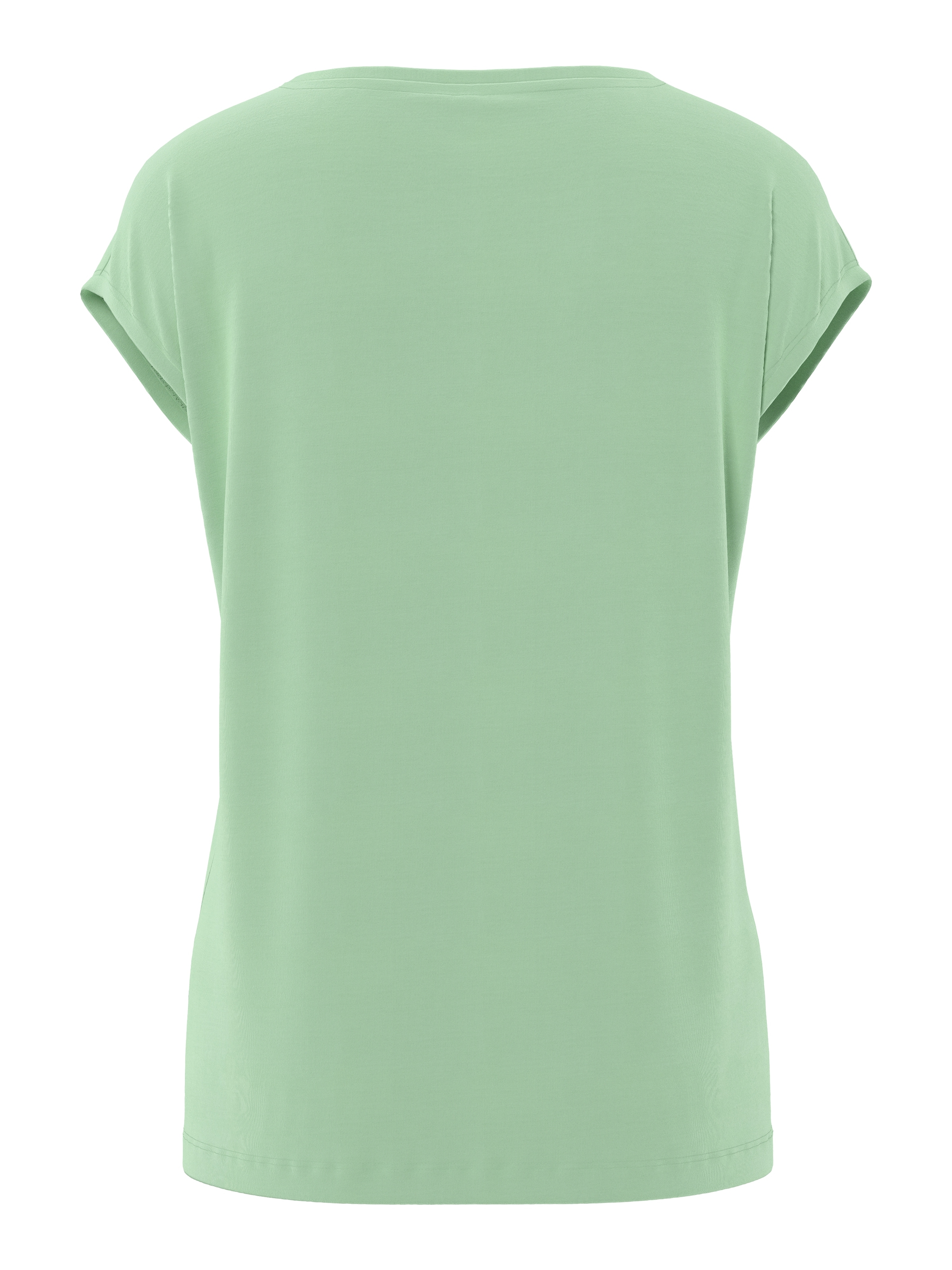 pieces Kurzarmshirt »PCKAMALA TEE NOOS BC« Materialmix, regular fit