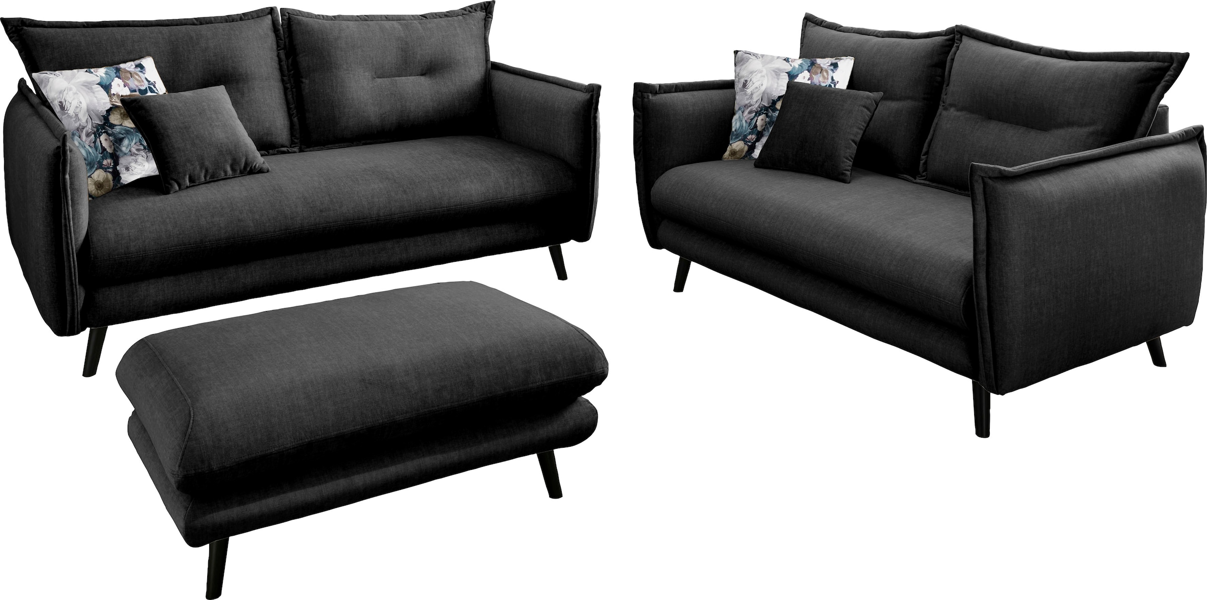 Home affaire Polsterhocker »Lazio« passende Polsterecke erhältlich, 