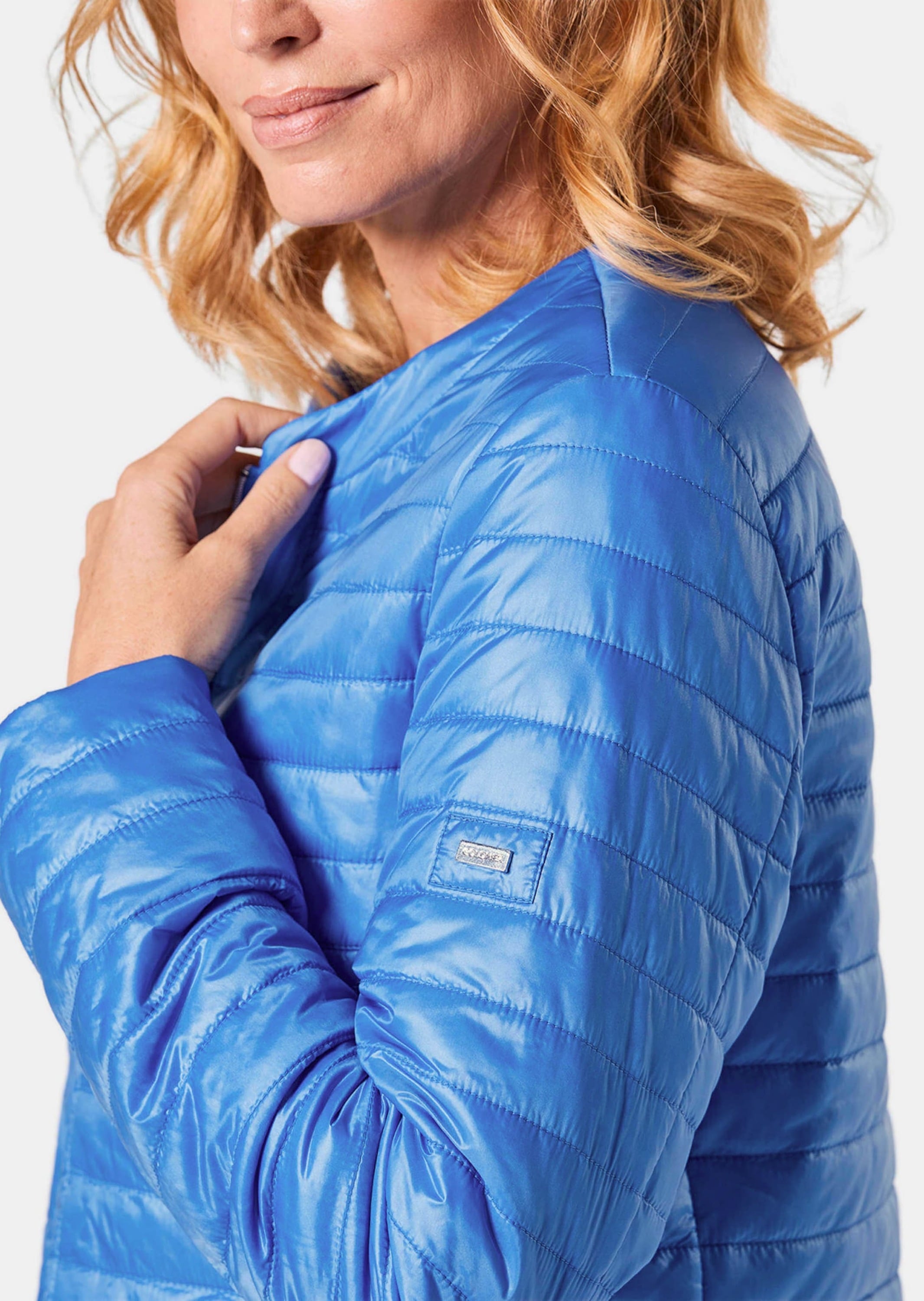 GOLDNER Steppjacke »Steppjacke in zart glänzender Qualität«