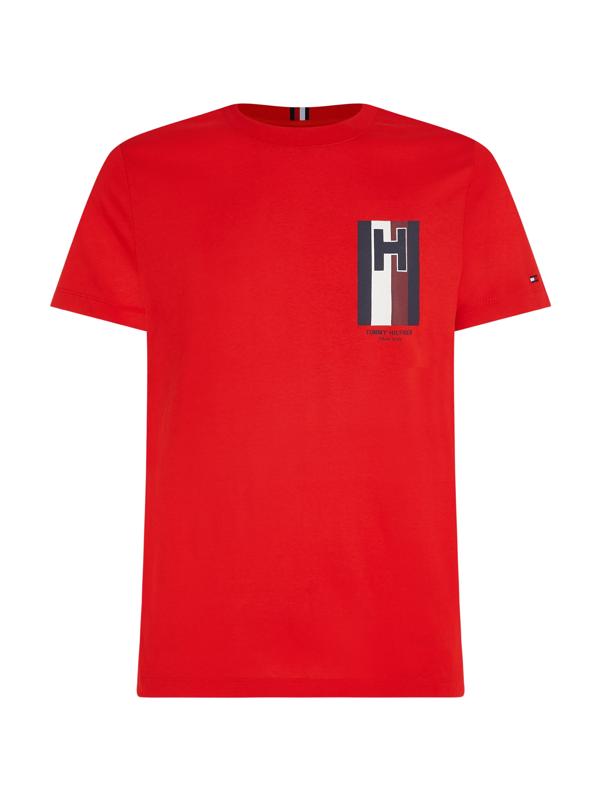Tommy Hilfiger T-Shirt »H EMBLEM TEE«, mit gedrucktem Logo