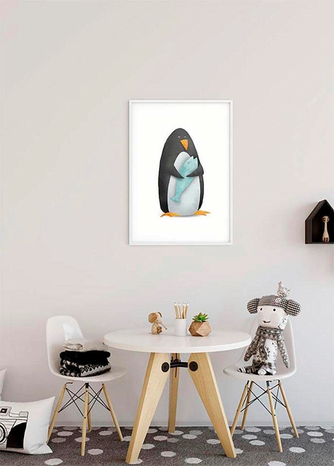 Komar Poster »Cute Animal Wohnzimmer im Shop bestellen Schlafzimmer, Penguin«, St.), Tiere, OTTO (1 Online Kinderzimmer