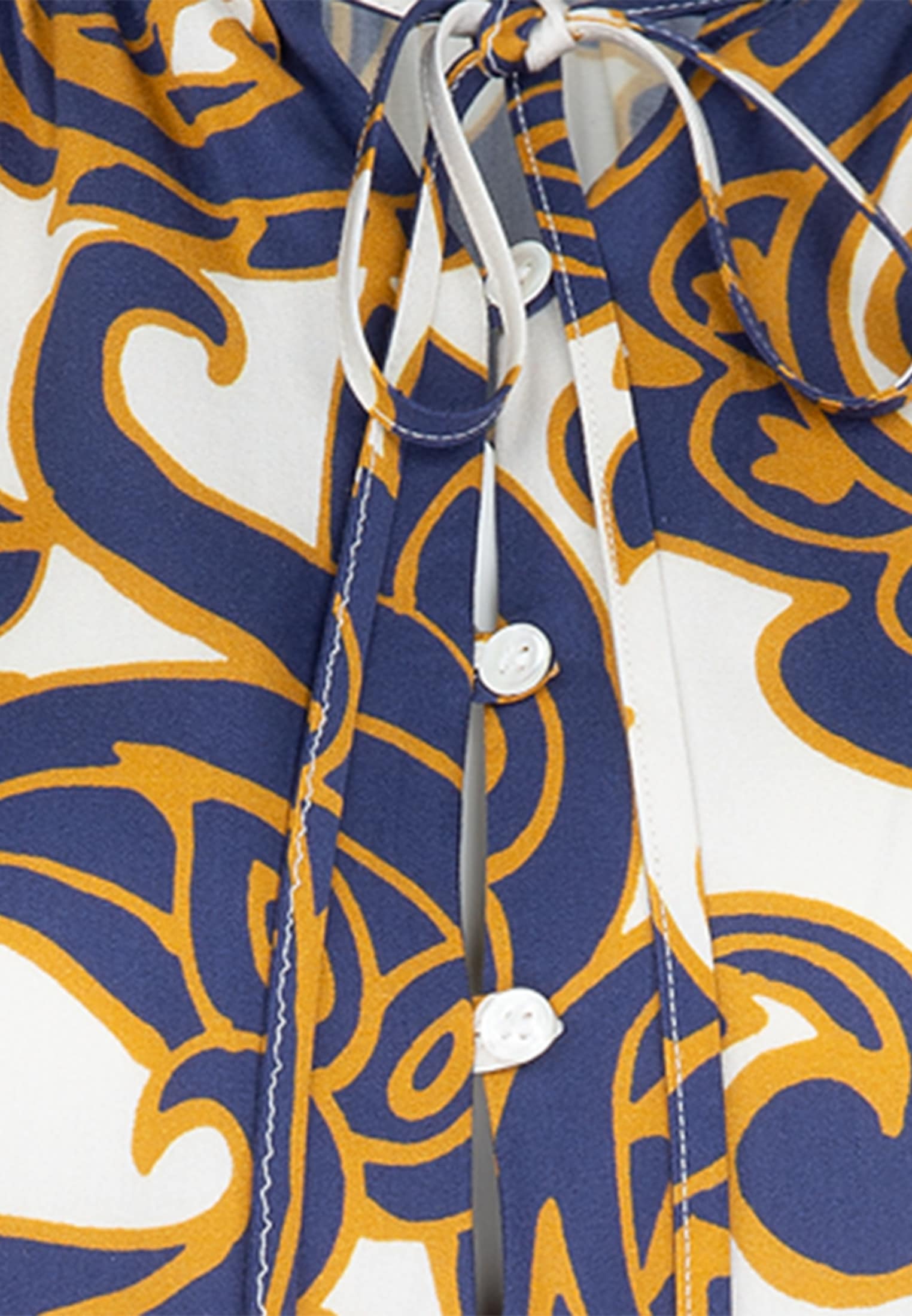 seidensticker Shirtbluse »Schwarze Rose« 1/2 Rundhals Paisley