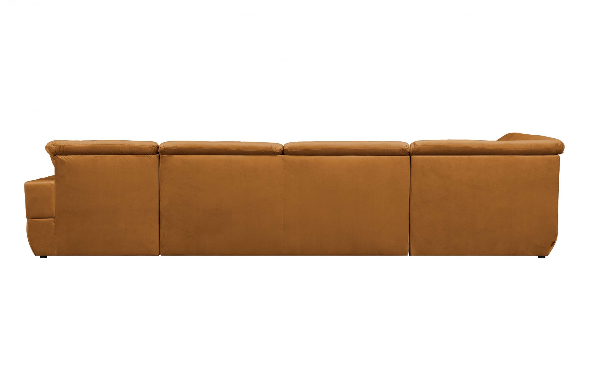 Home affaire Wohnlandschaft »BRISBANE NEU U-Form« mit feiner Steppung, Matten-Optik, incl. Zierkissen