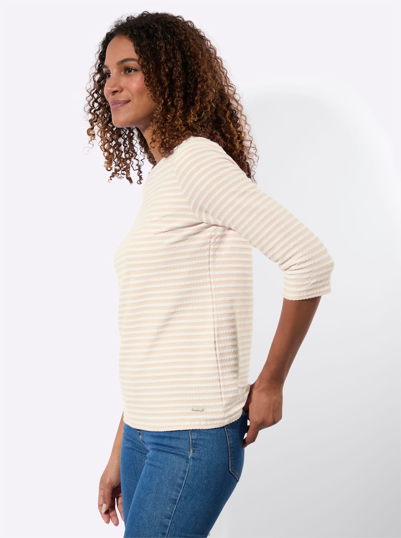 Casual Looks 3/4-Arm-Shirt »Ringelshirt« 1 tlg.