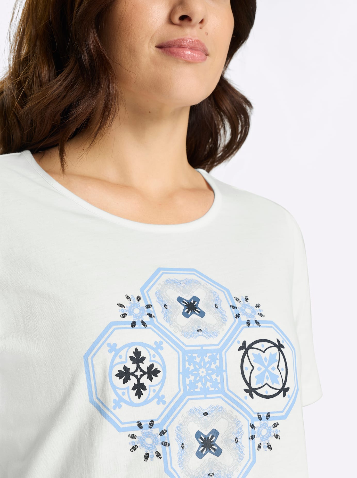 Classic Basics Kurzarmshirt »Druck-Shirt« 1 tlg.