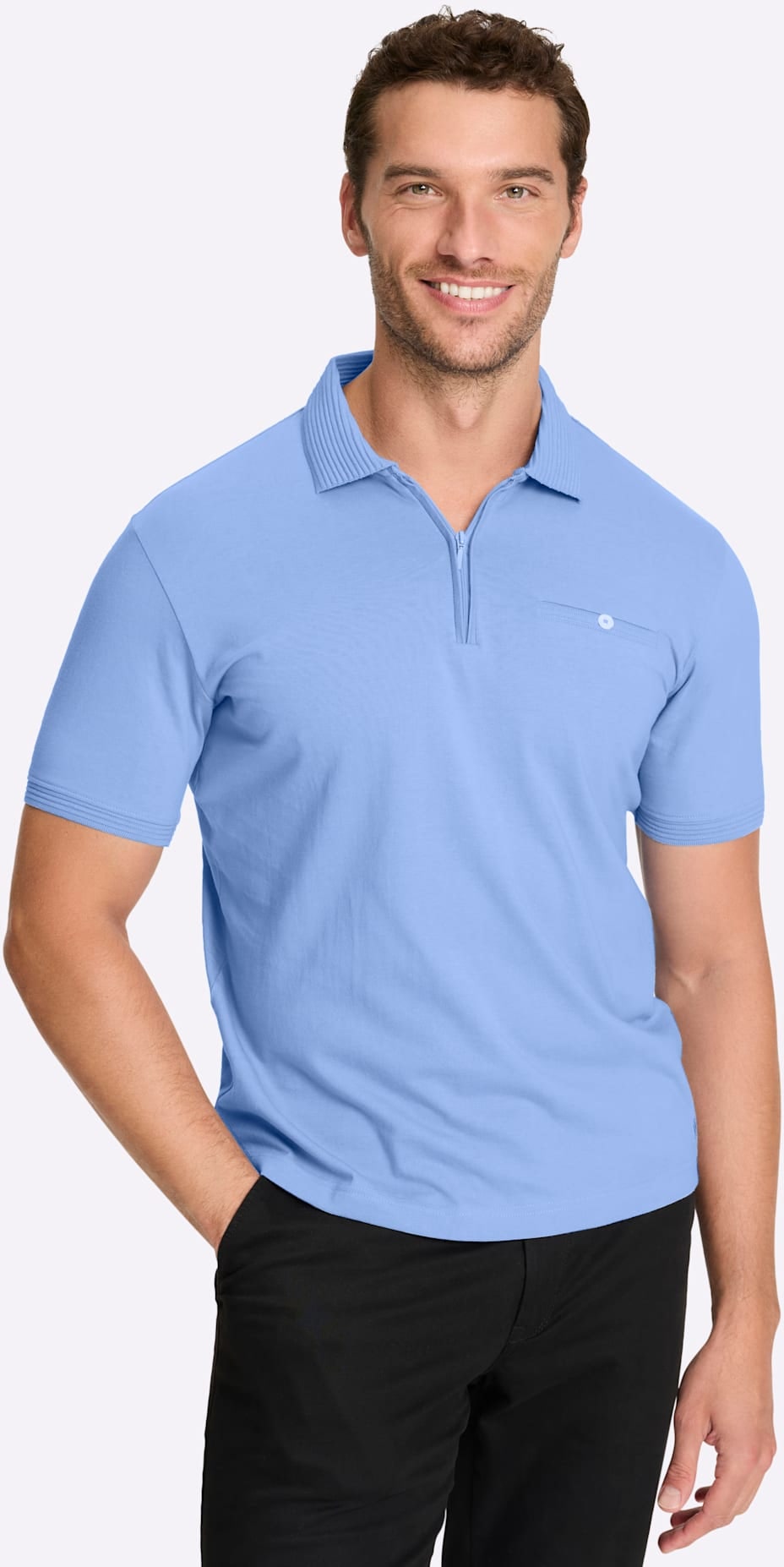 Marco Donati Kurzarmshirt »Kurzarm-Poloshirt«, 1 tlg.
