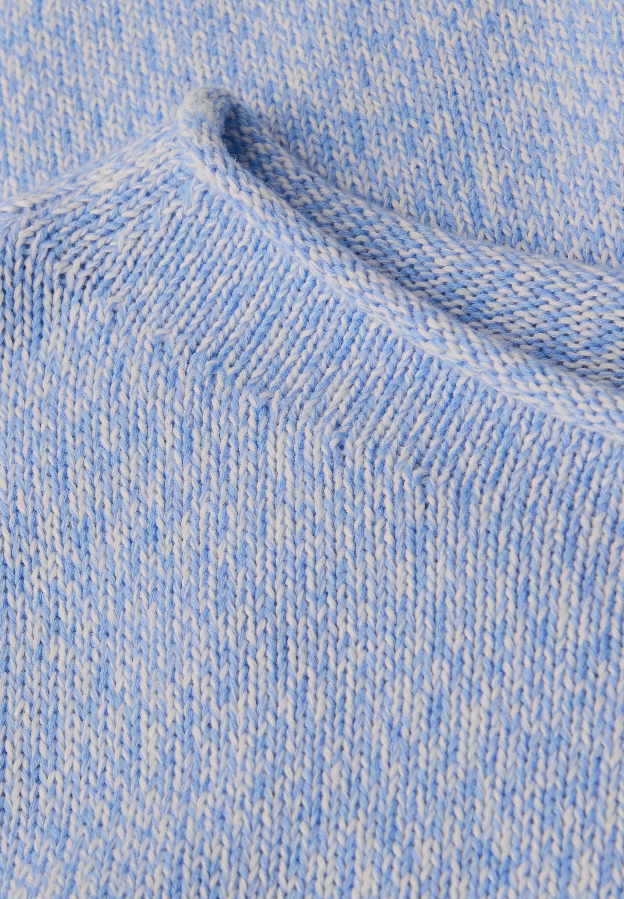 STREET ONE Strickpullover im Two-Tone-Look